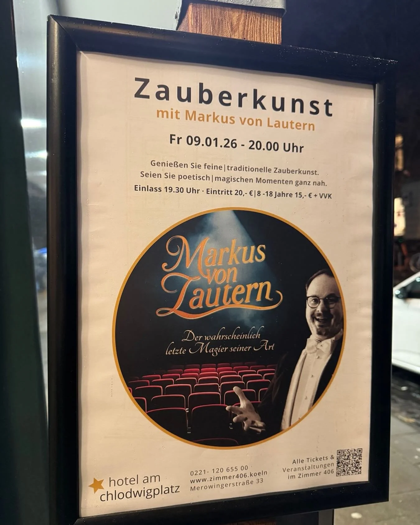 Heute die erste Show eines besonders magischen Jahres &hellip;