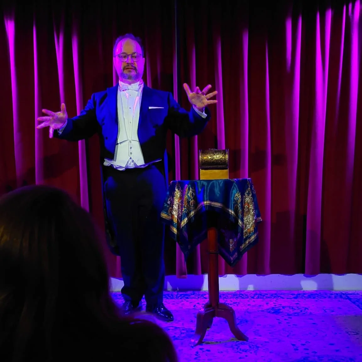 Der Abend der Wunder

Nostalgische Zaubershow am 24.1., 20.00 Uhr im Theater Drehleier in M&uuml;nchen