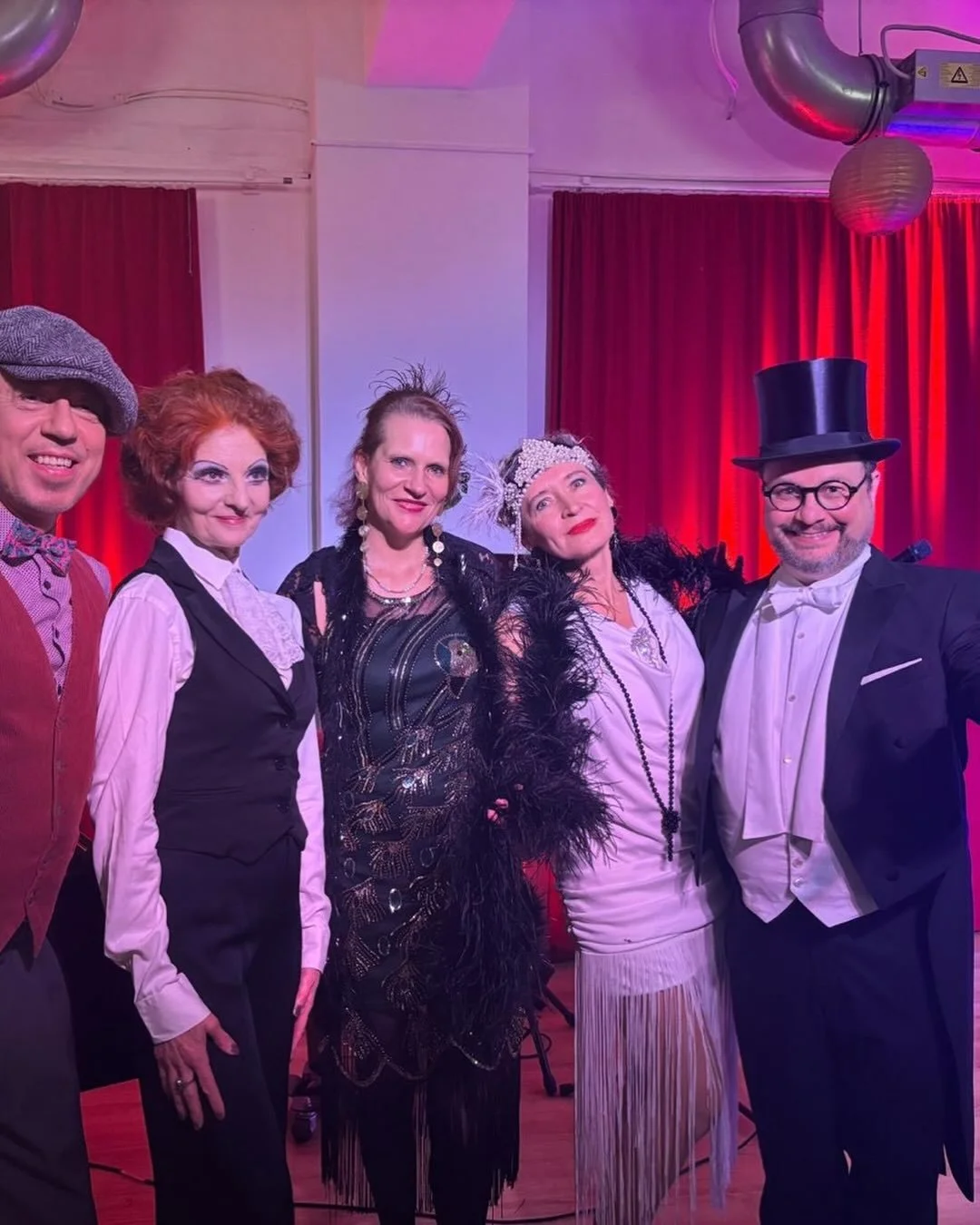 In unserer Zwanzigerjahre Show hatten wir heute einen Gastauftritt von Marlene Dietrich!