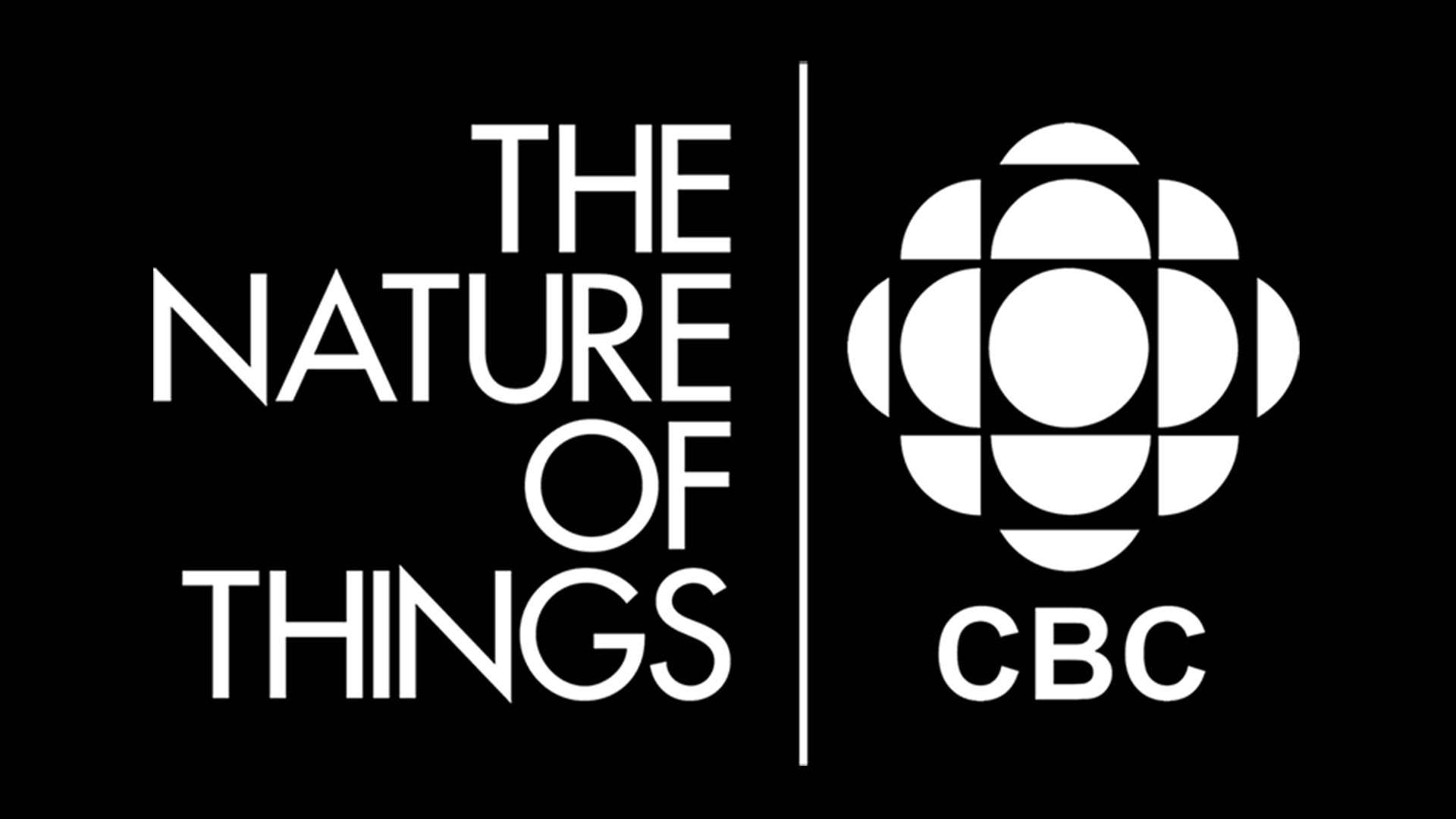 The CBC logo with the text 'The Nature of Things' on a black background.