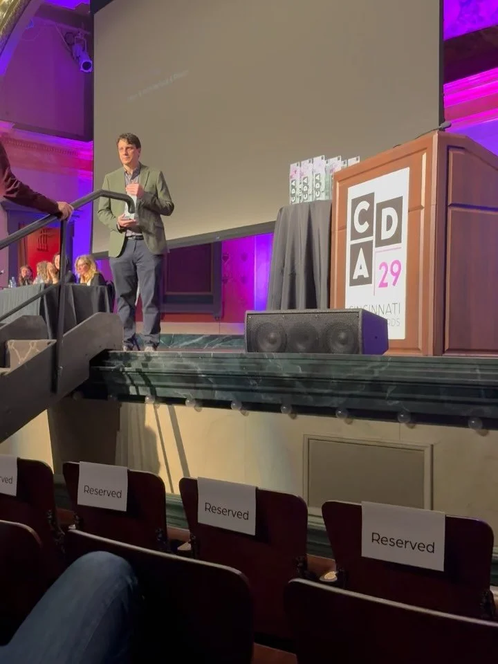 We are excited to announce that we have been selected for two awards, and on the team for a third, at this year&rsquo;s Cincinnati Design Awards

We received an Honor Award for @darumacincy / @roji_sushi in Interior Architecture - Small Scale (&lt;5,