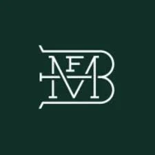 Logo with initials F, A, H, M, and B arranged in a stylized design on a dark green background.
