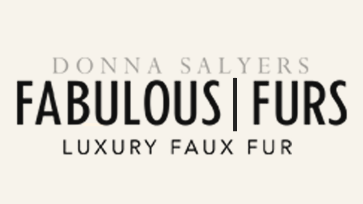 Book cover titled "Fabulous Furs: Luxury Faux Fur" by Donna Salyers.