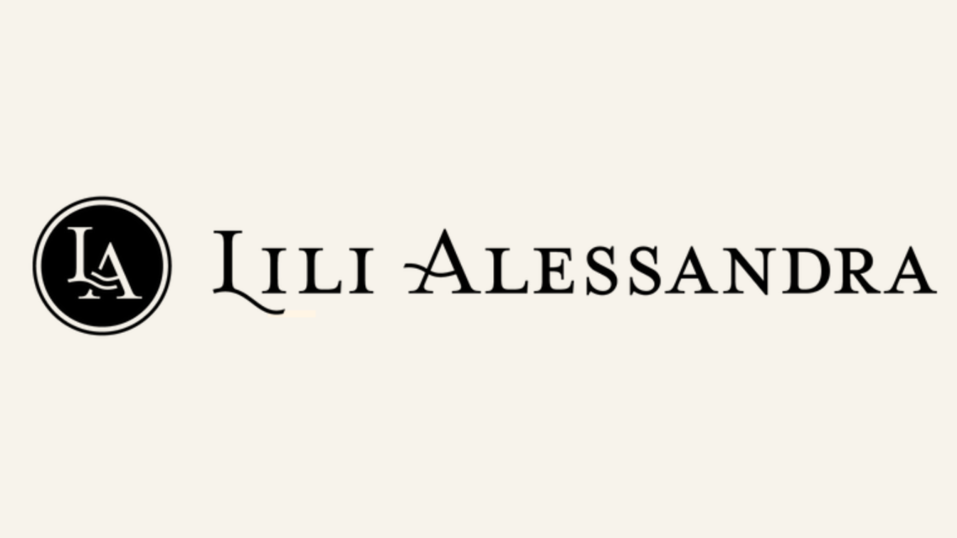 The image features the logo and the name 'Lii Alessandra' in black text on a light background, with a stylized 'LA' emblem enclosed in a circle.