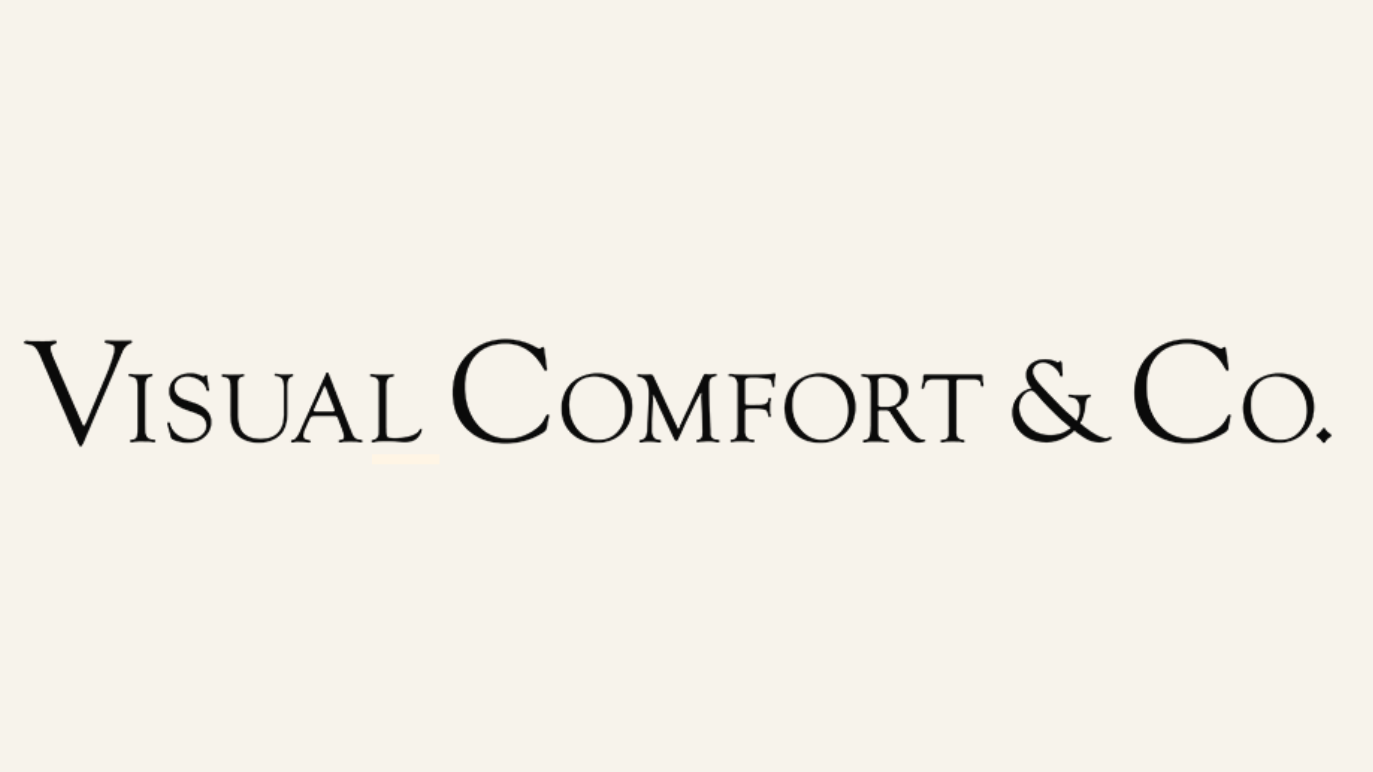 The logo of Visual Comfort & Co. on a light background.