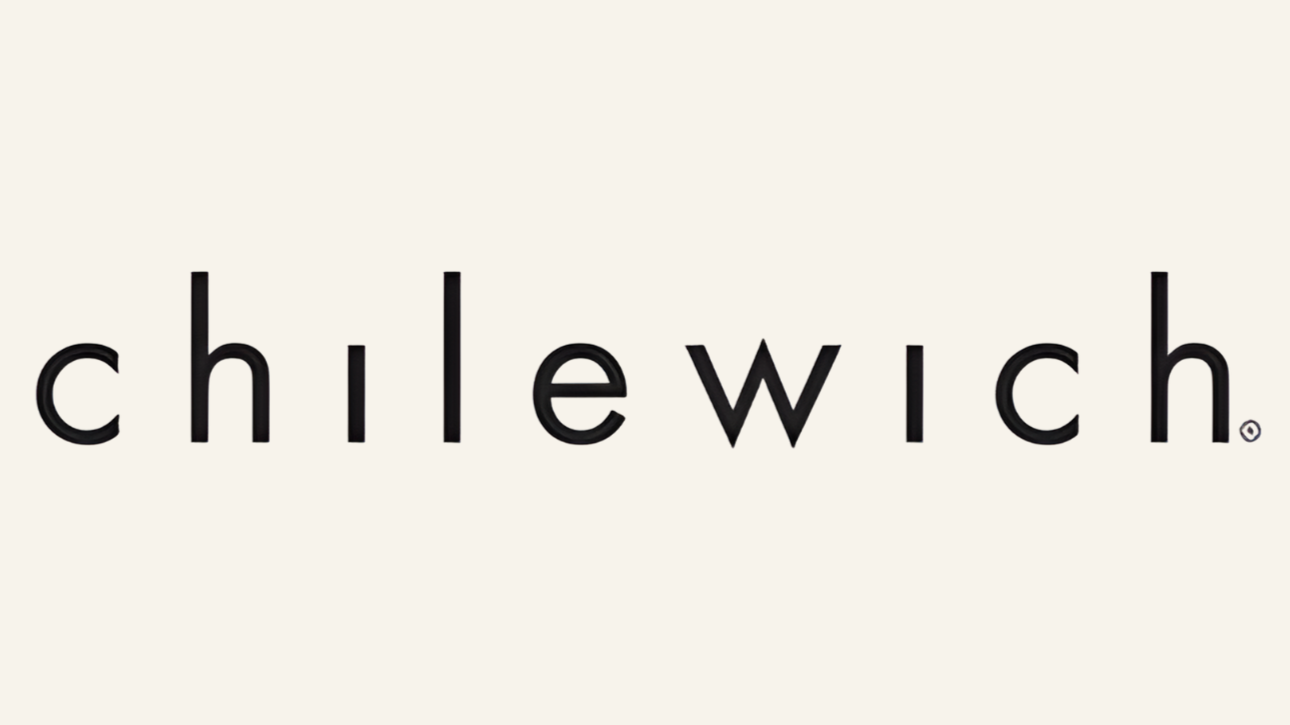 Chilewich logo with lowercase black letters on a light background.