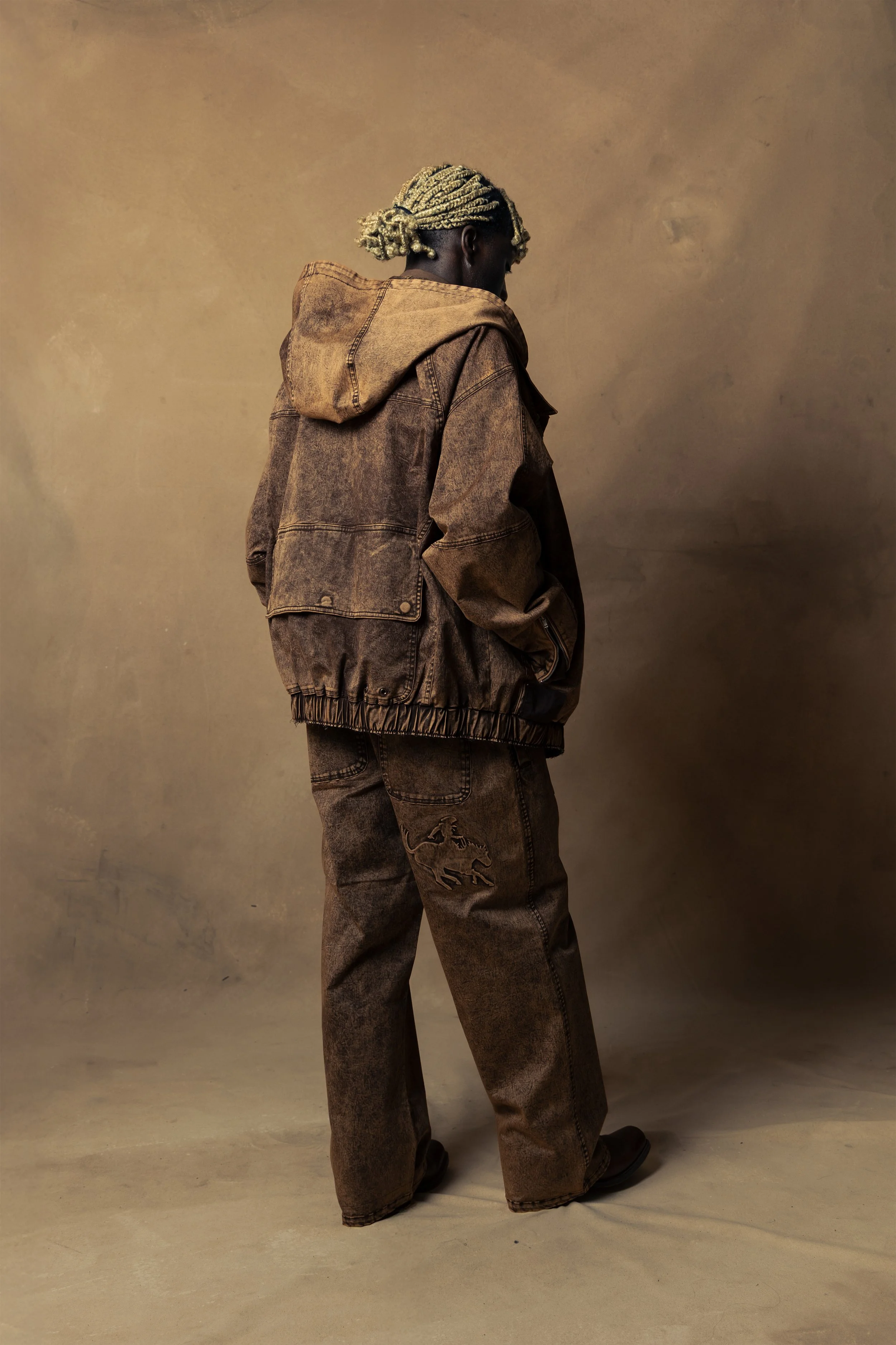 nieuw DADA -basa basa textured jacket