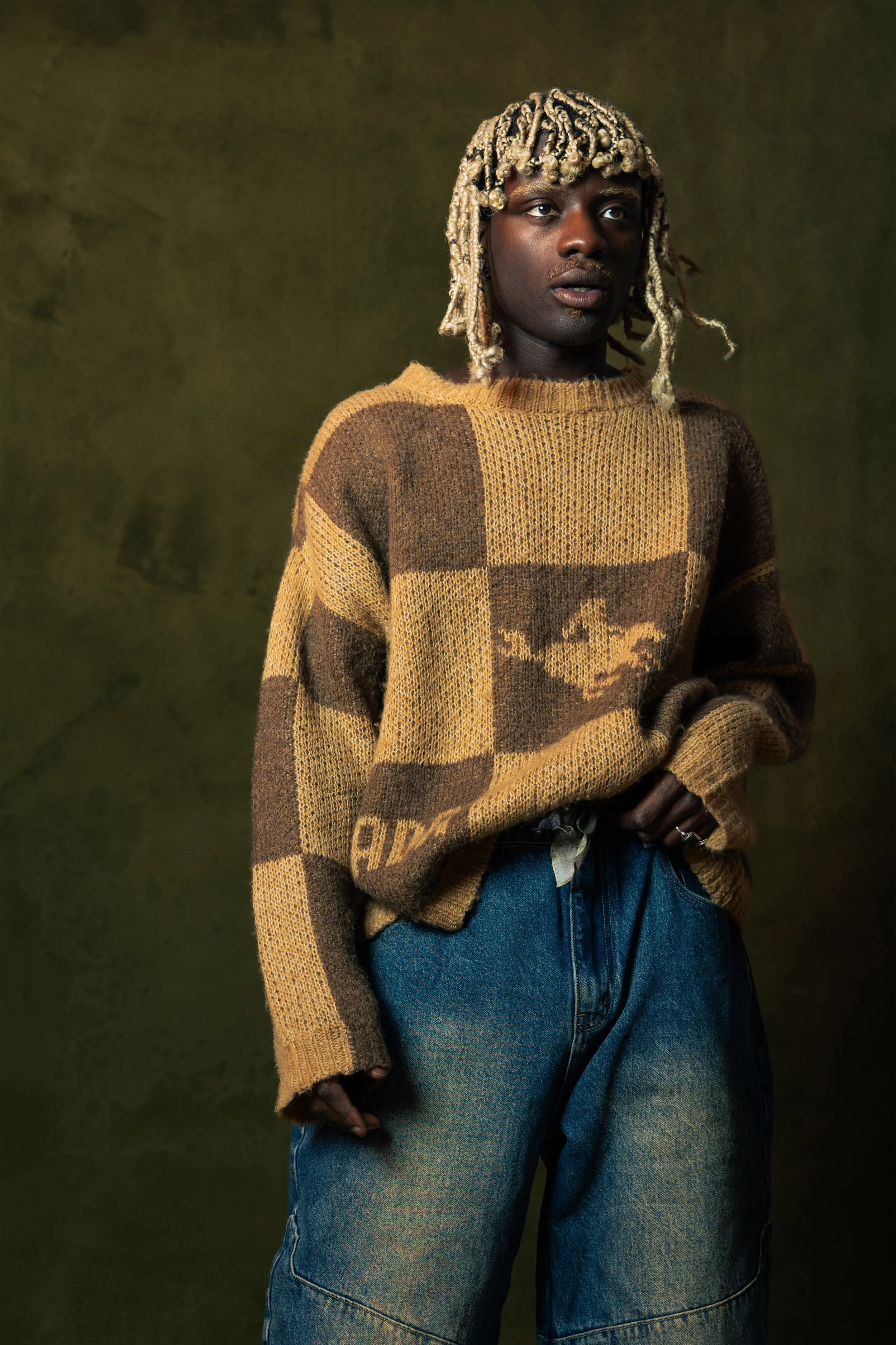 nieuw DADA - loose mohair knit