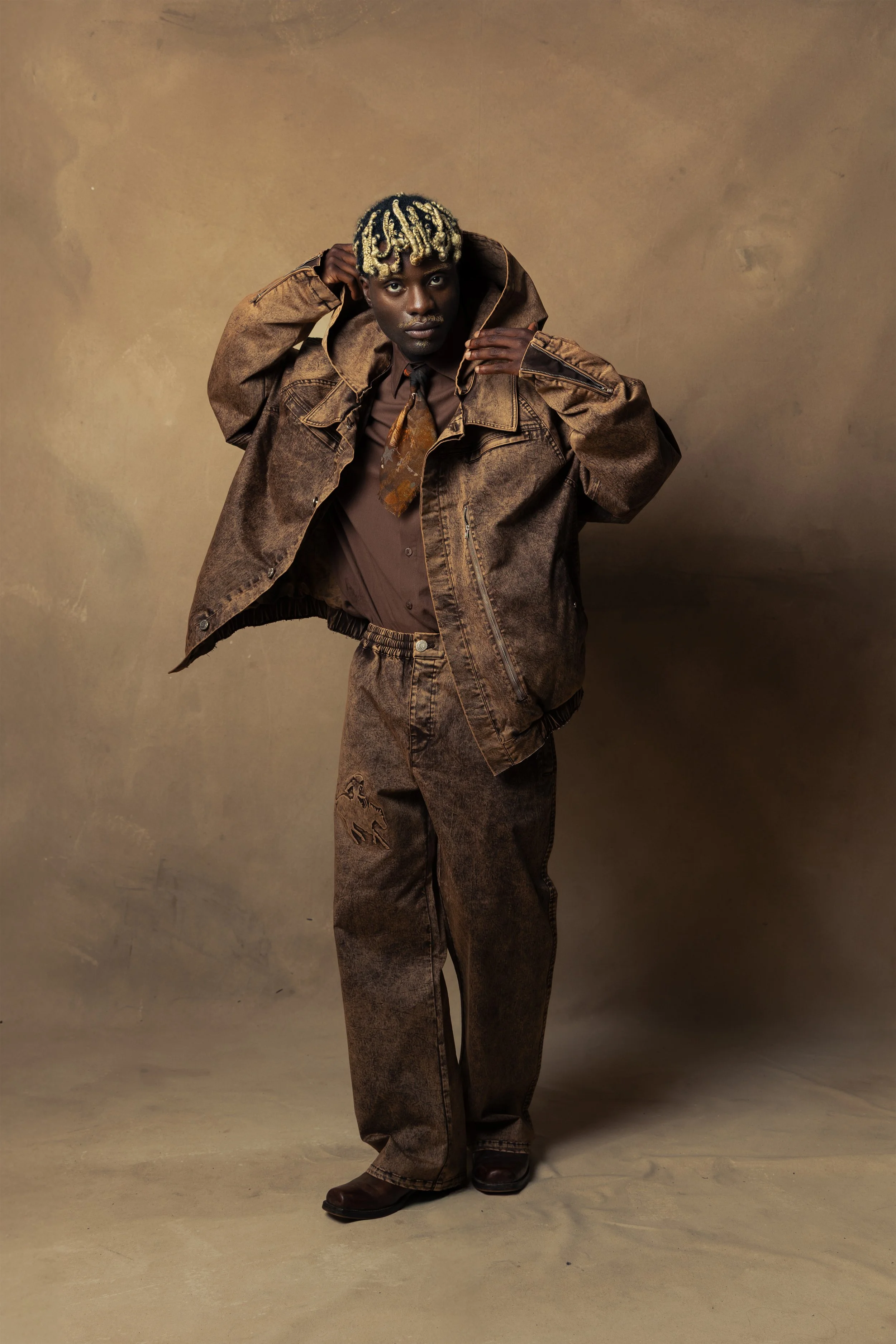 nieuw DADA -basa basa textured jacket