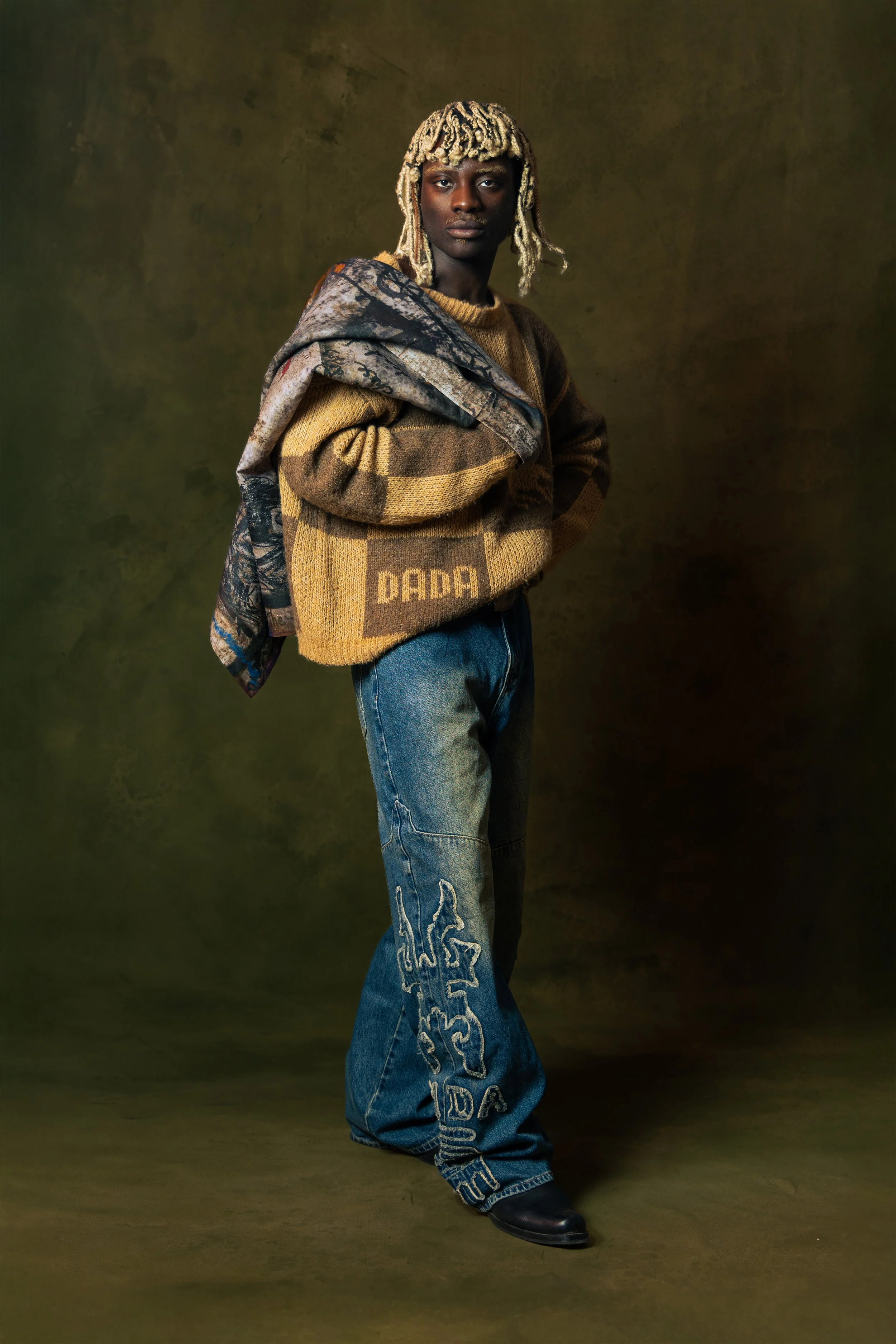 nieuw DADA - loose mohair knit