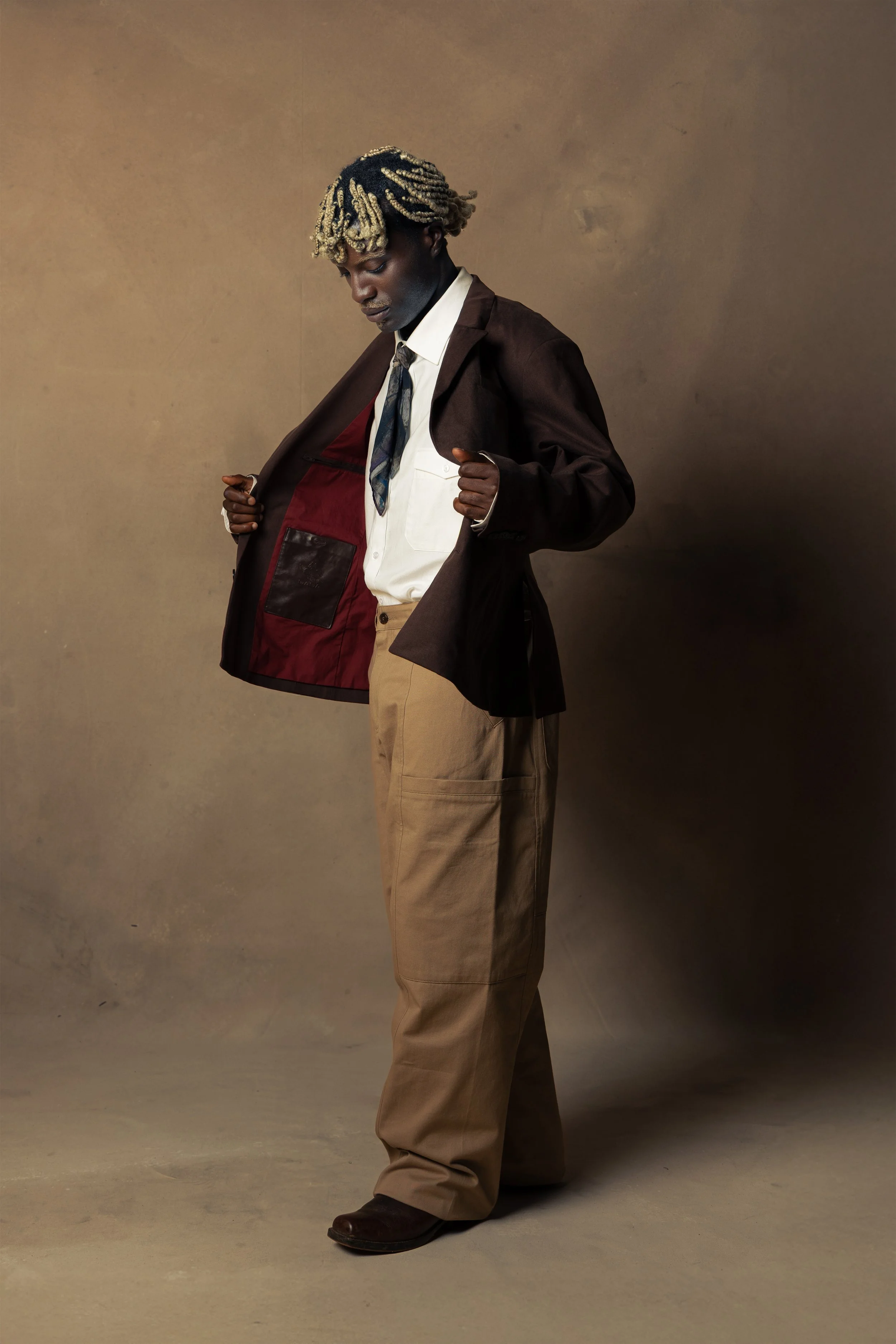 nieuw DADA - silk cotton blazer