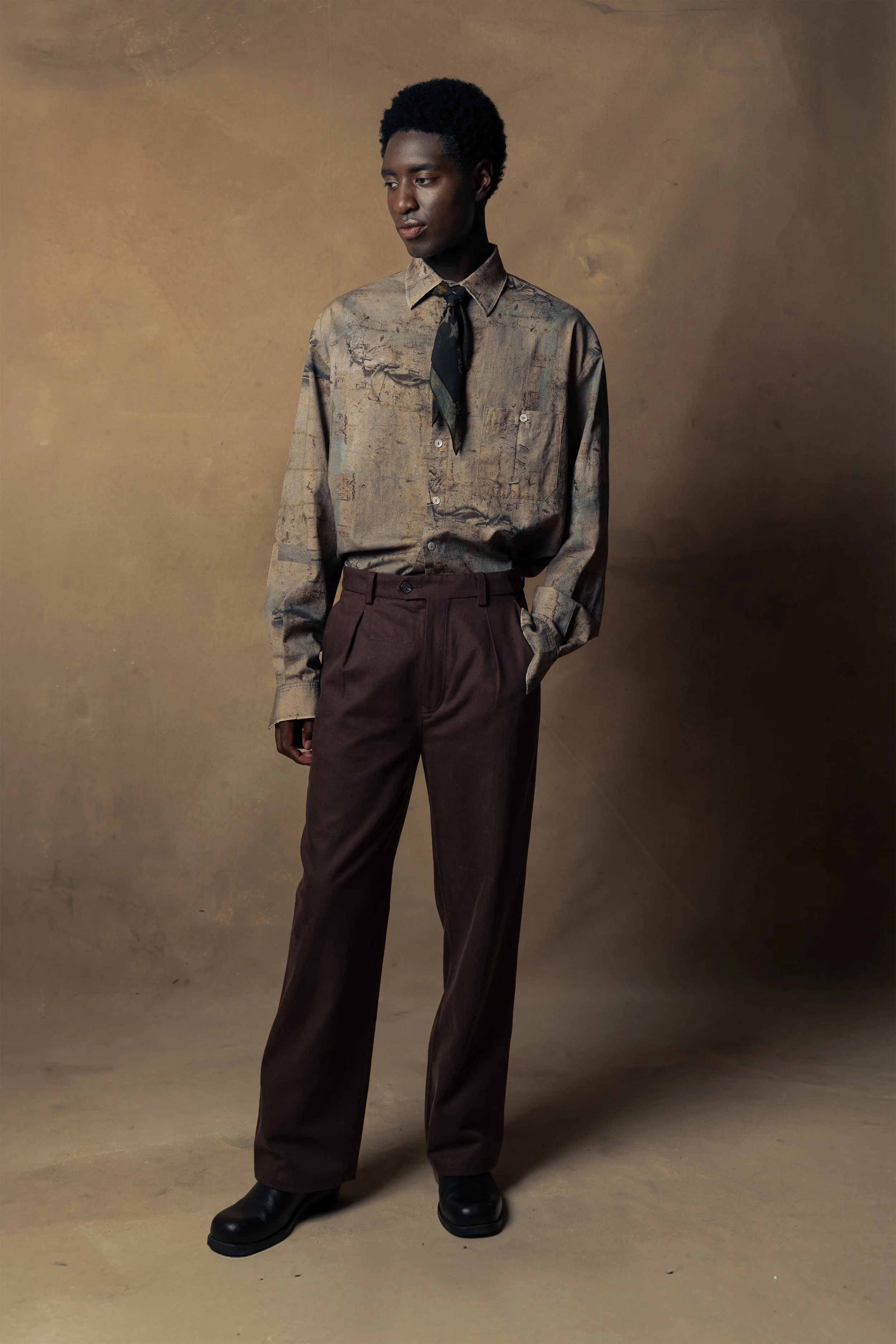 nieuw DADA - basa basa print shirt