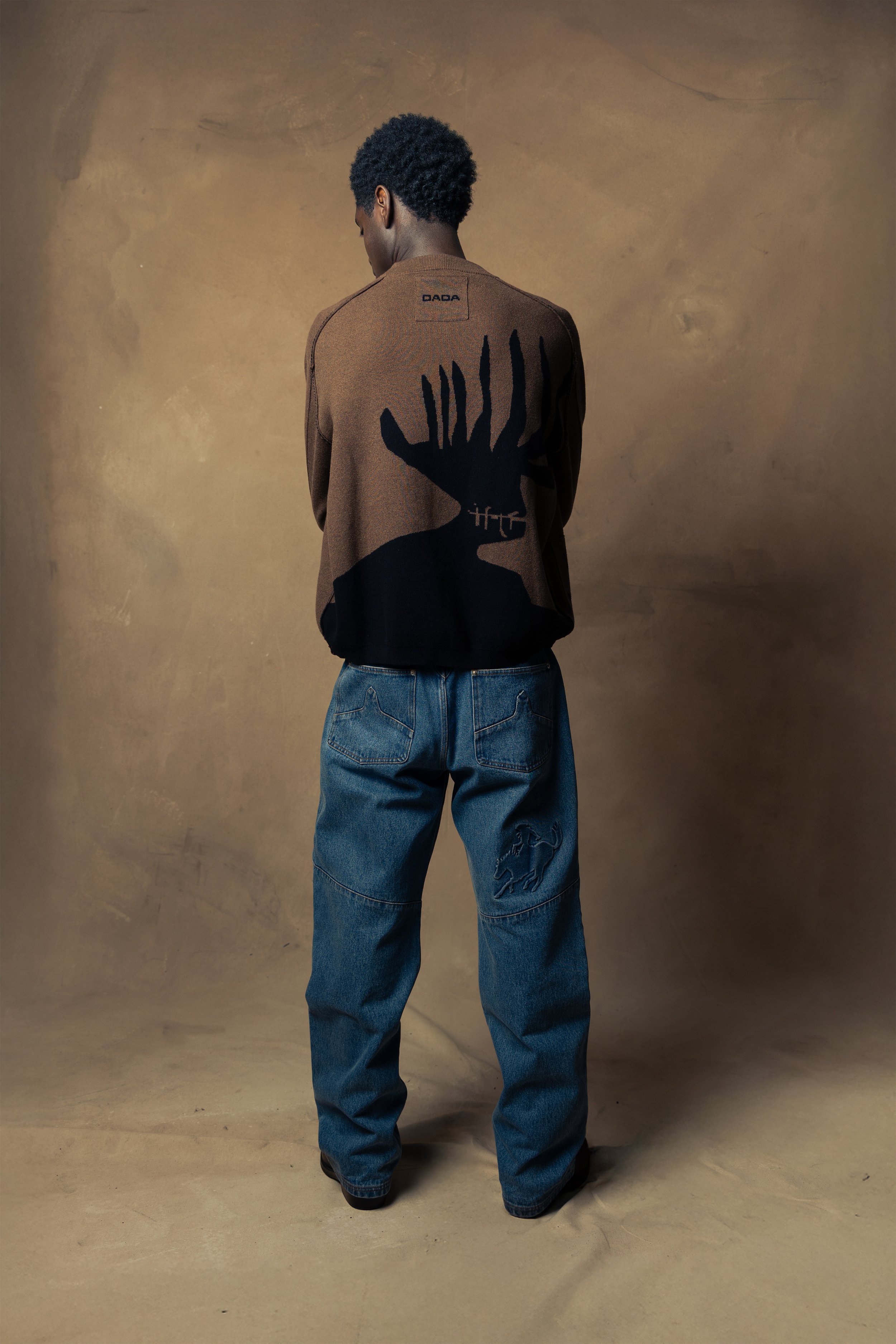 nieuw DADA - cotton cashmere knit sweater