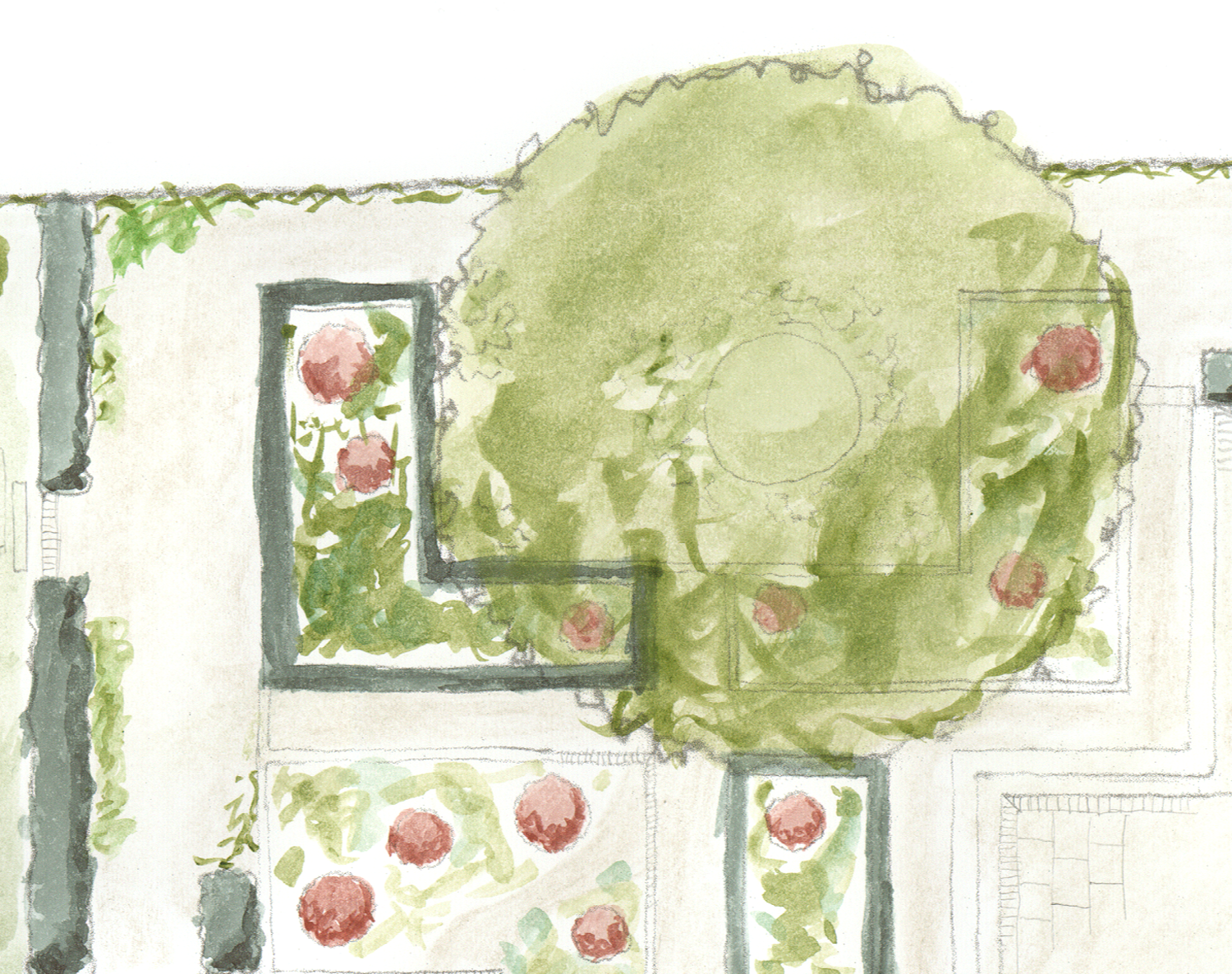 Taplow, A Village Garden
