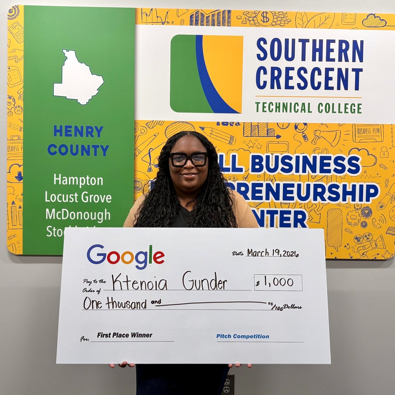 ✨ Big congratulations to KT! ✨

We are so proud to celebrate a huge milestone for Kteonia Gunder &mdash; officially earning her South Carolina real estate license!

And if that wasn&rsquo;t enough&hellip; she also just took home 1st place in the Idea