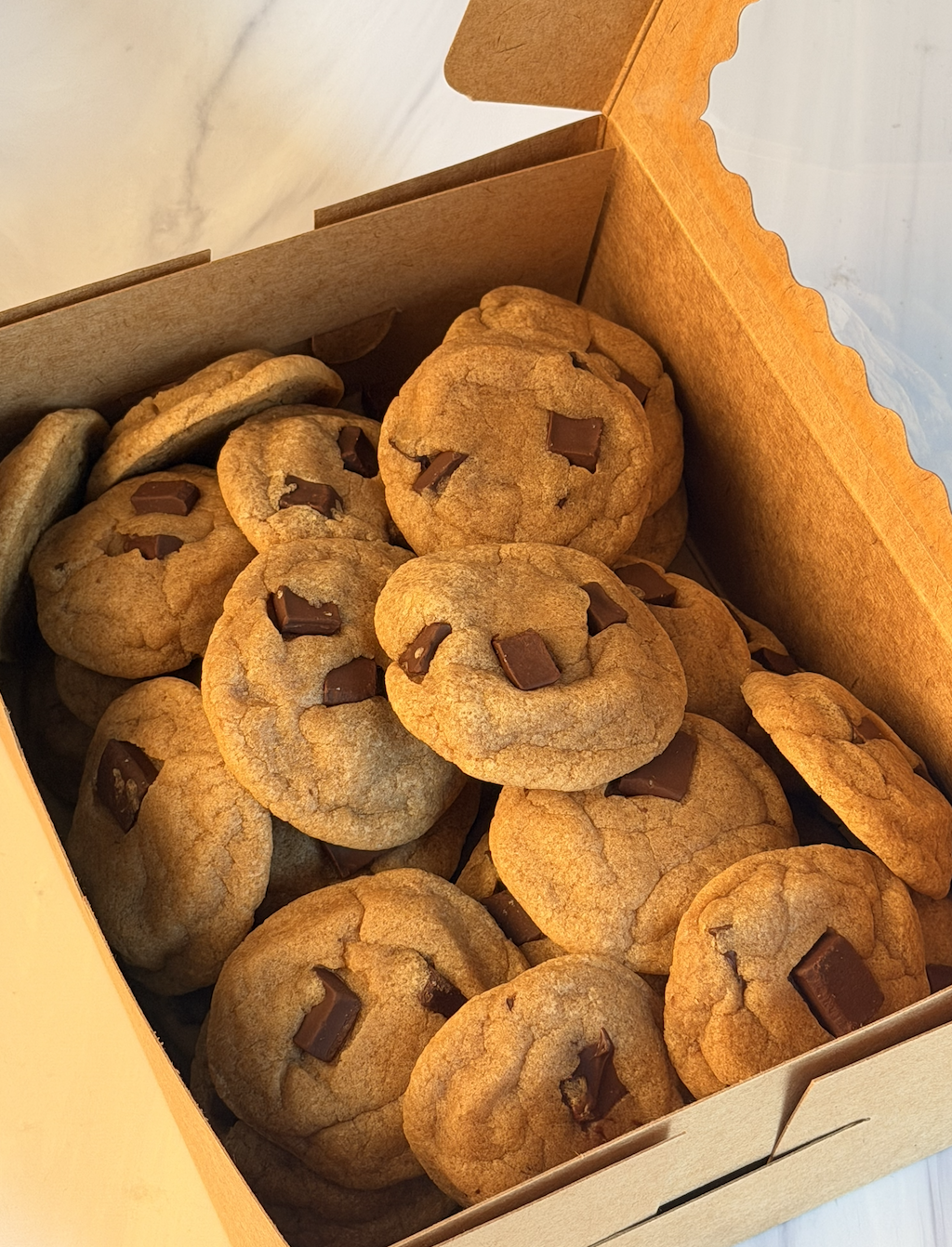 Mini Brown Butter Chocolate Chip Cookies