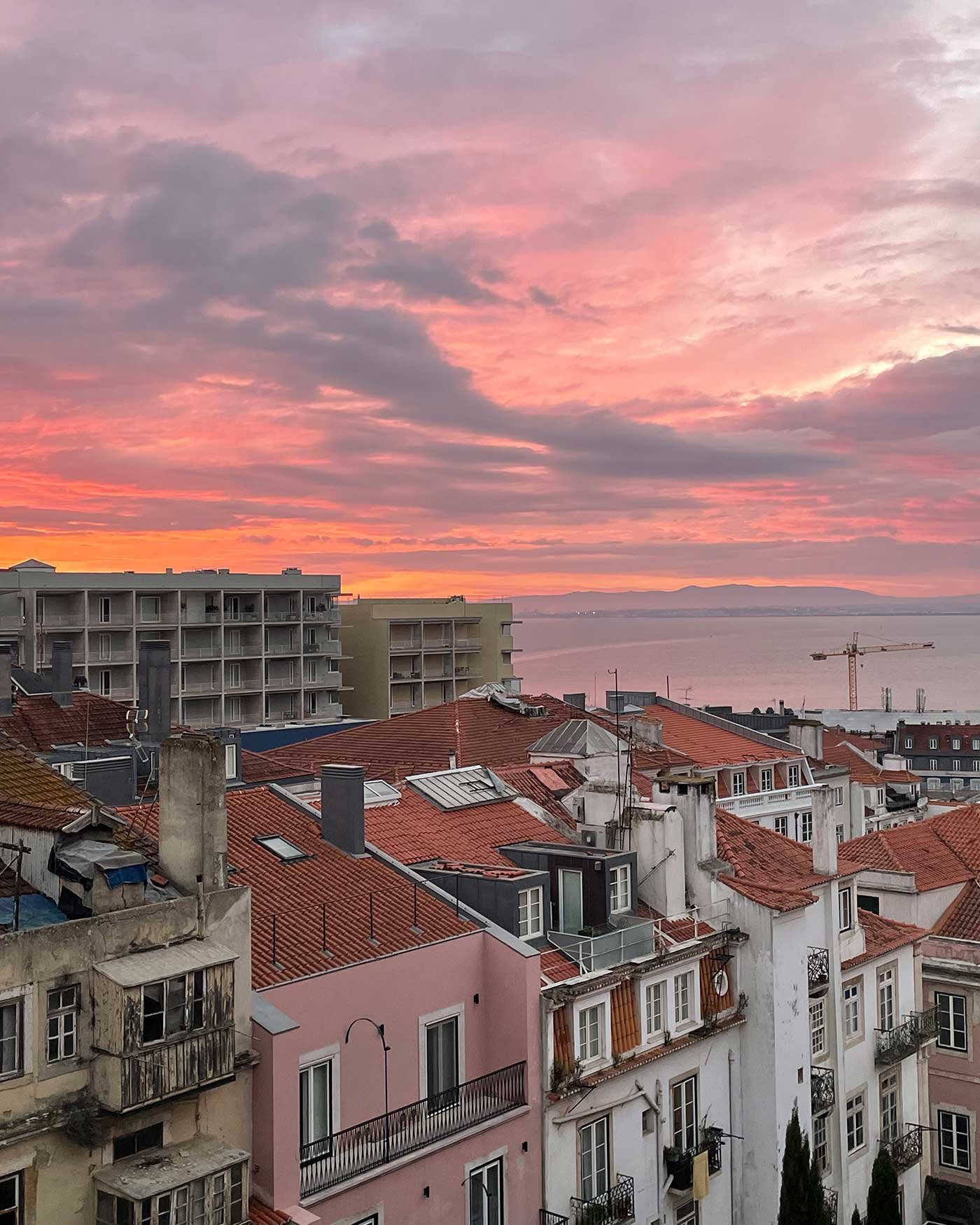 Sunset in Lisbon