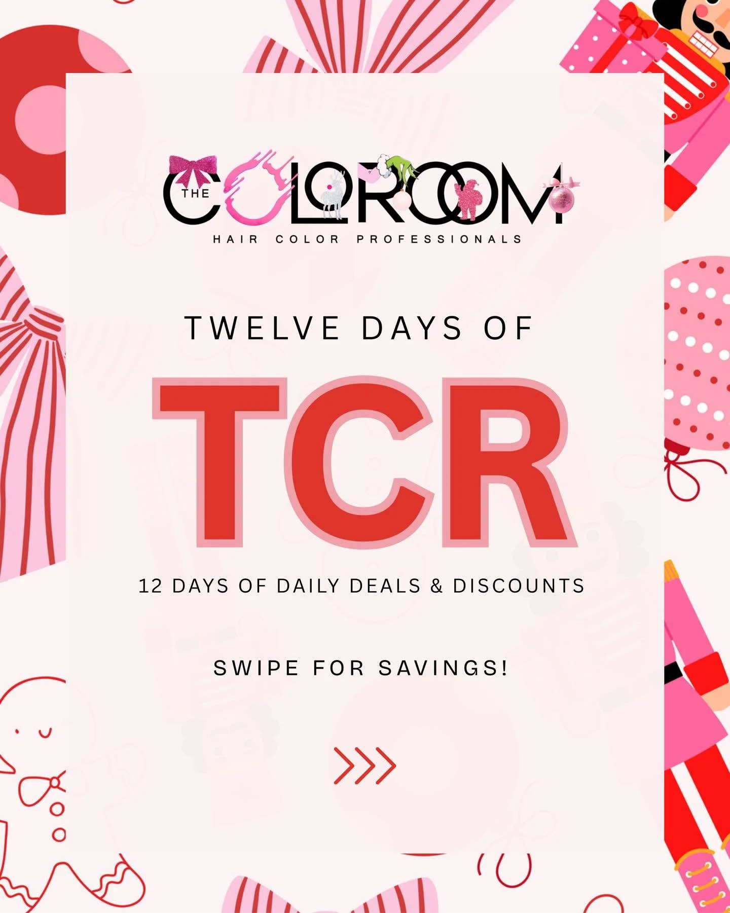 It&rsquo;s the most wonderful time at TCR!
🎄✨our 12 Days of TCR is LIVE! ✨🎄

Every day reveals a brand-new, one-day-only deal you won&rsquo;t want to miss.

From holiday glam to January glow-ups, these are our best savings of the year!

Swipe throu
