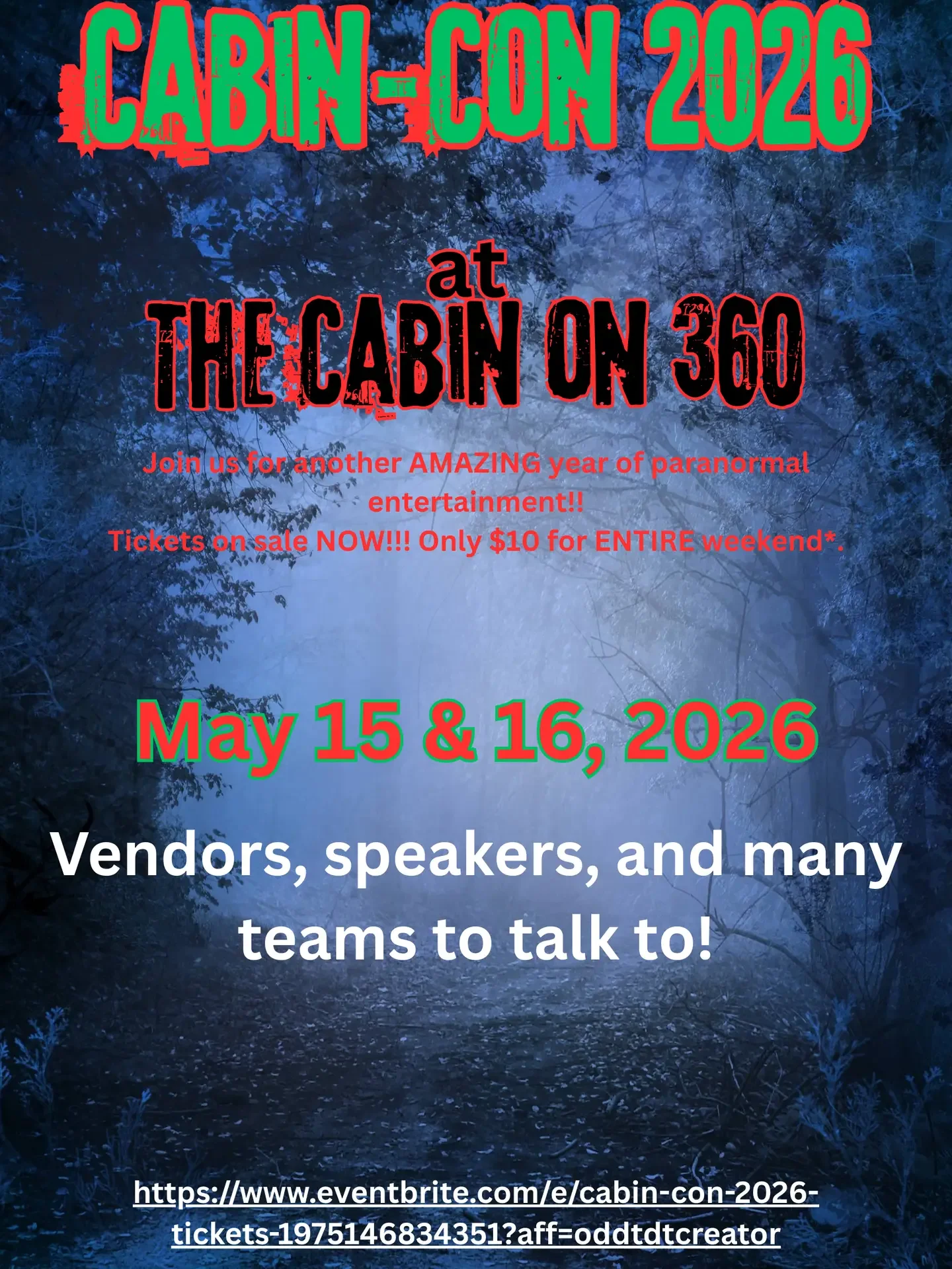 The Cabin on 360 - Cabin Con 2026!