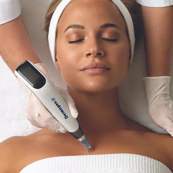 microneedling chest DP4 Arcana Med Spa Castle Rock