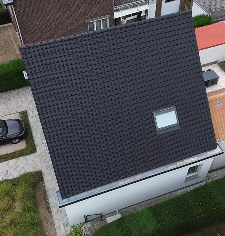 Dakvernieuwing met Koramic 44 stormpan