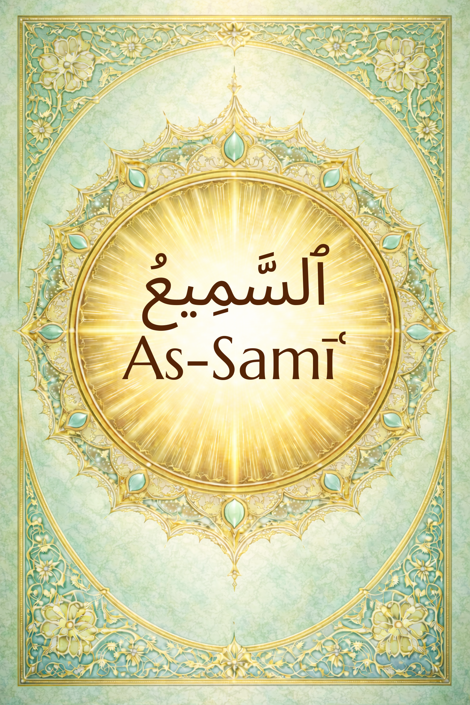 As-Samīʿ: The All-Hearing