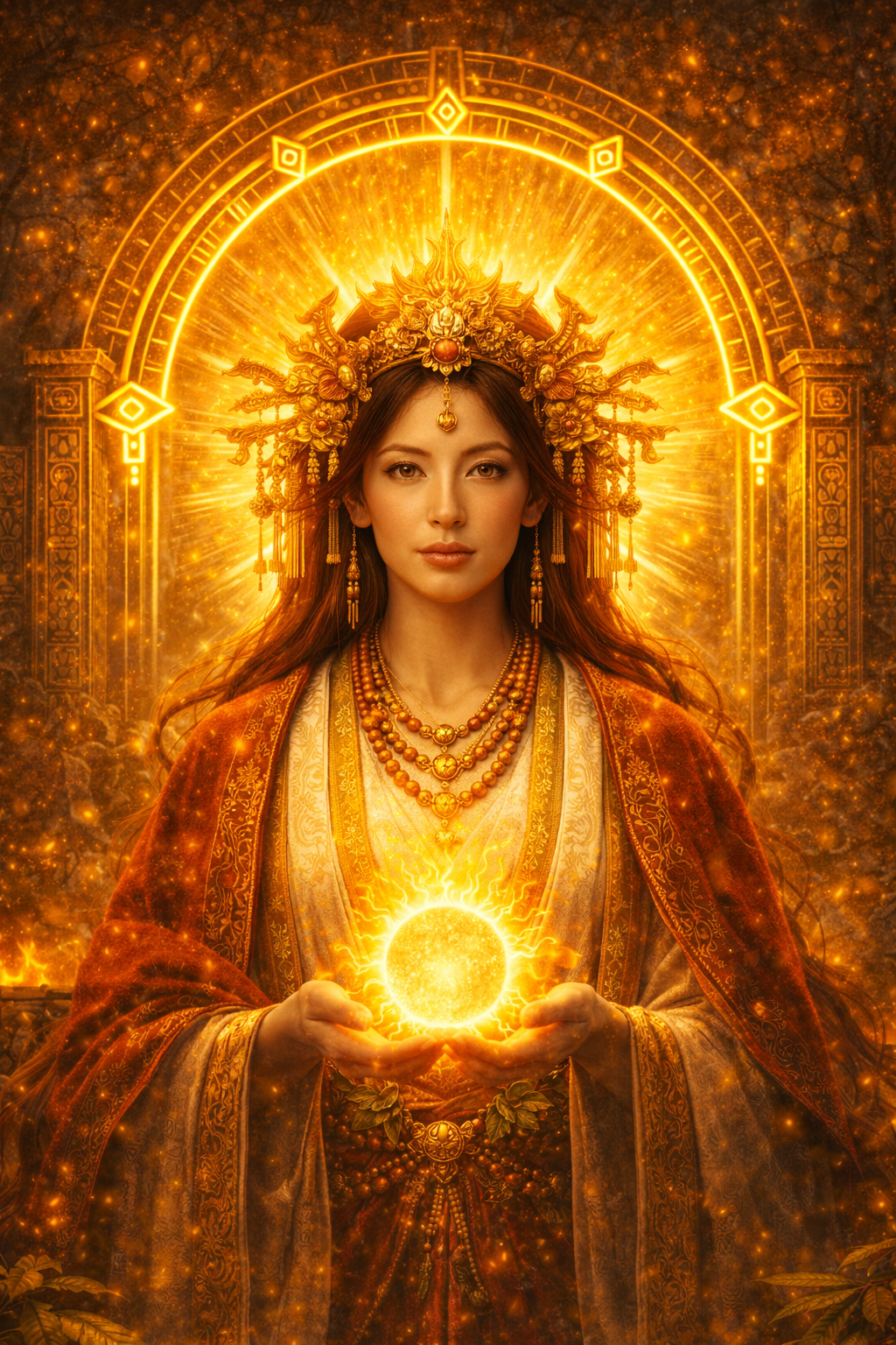 Amaterasu Ōmikami Shinto Goddess