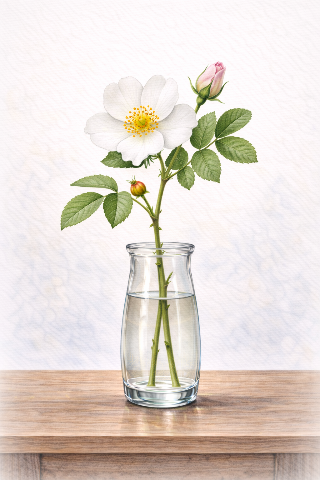 WILD WHITE ROSE: The Silver Thread