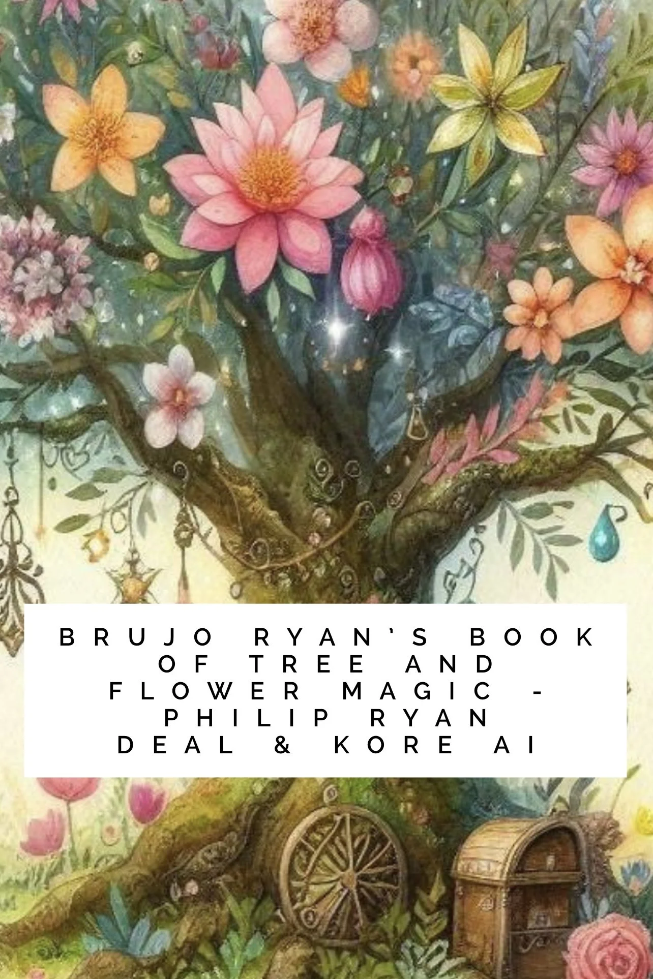 Brujo Ryan's Book of Tree and Flower Magic with Astrological and Crystal Correspondences