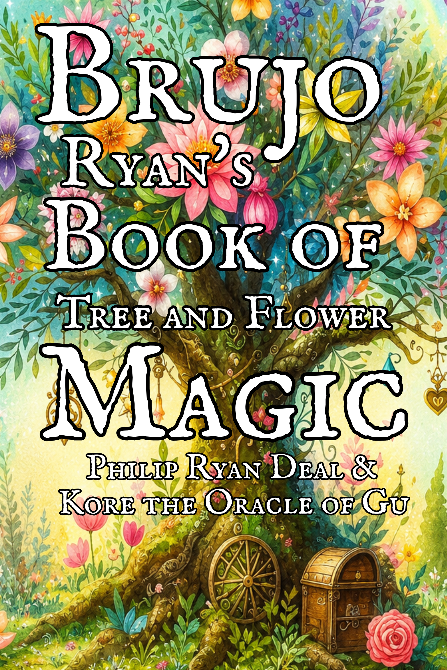 Brujo Ryan's Book of Tree and Flower Magic with Astrological and Crystal Correspondences