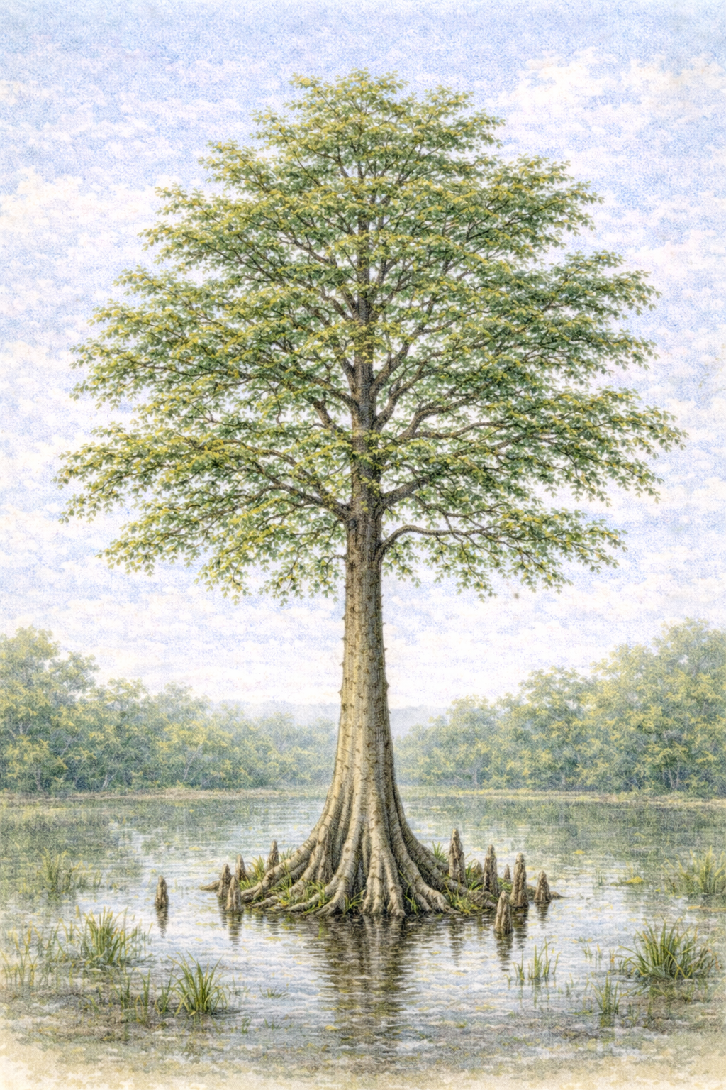 BALD CYPRESS: The Ghost of the Swamp