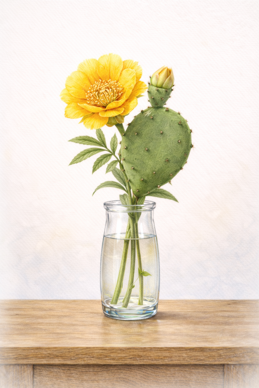 PRICKLY PEAR BLOOM: The Shielded Nectar