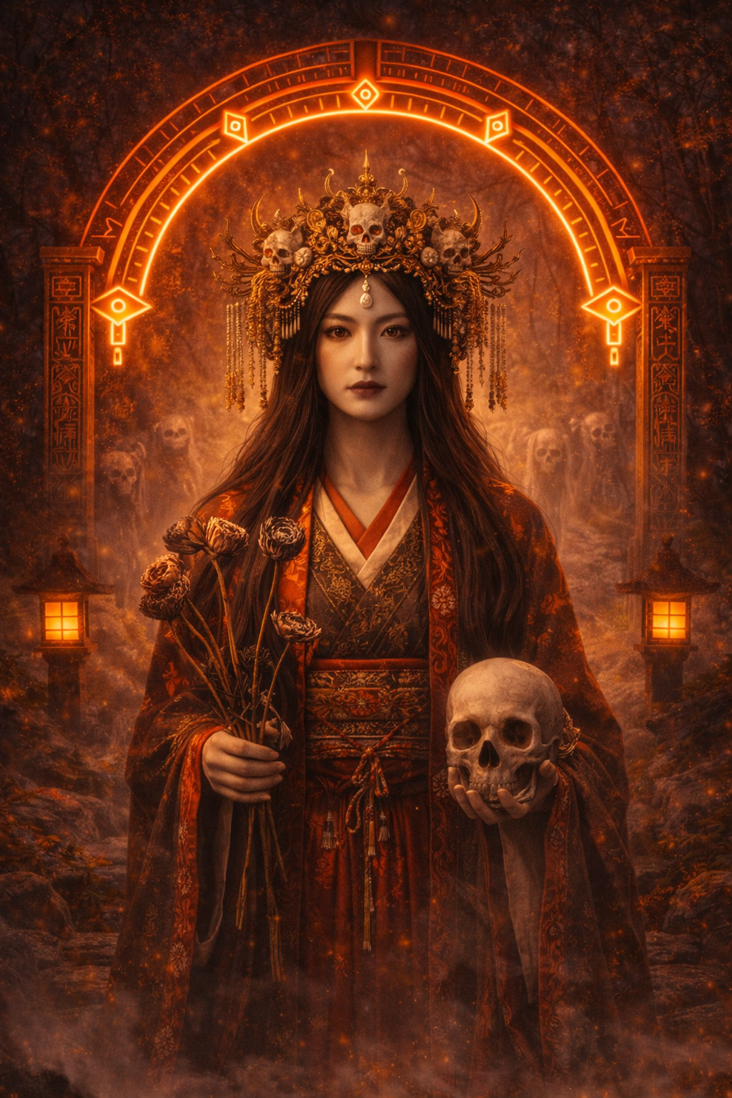 Izanami-no-Mikoto Shinto Goddess