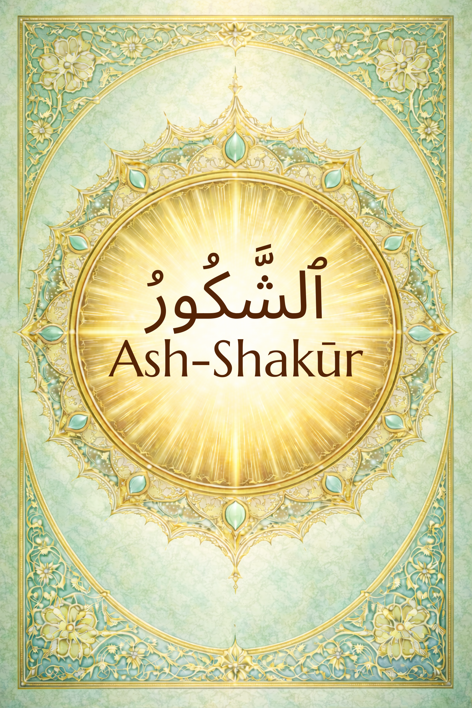 Ash-Shakūr: The Most Appreciative