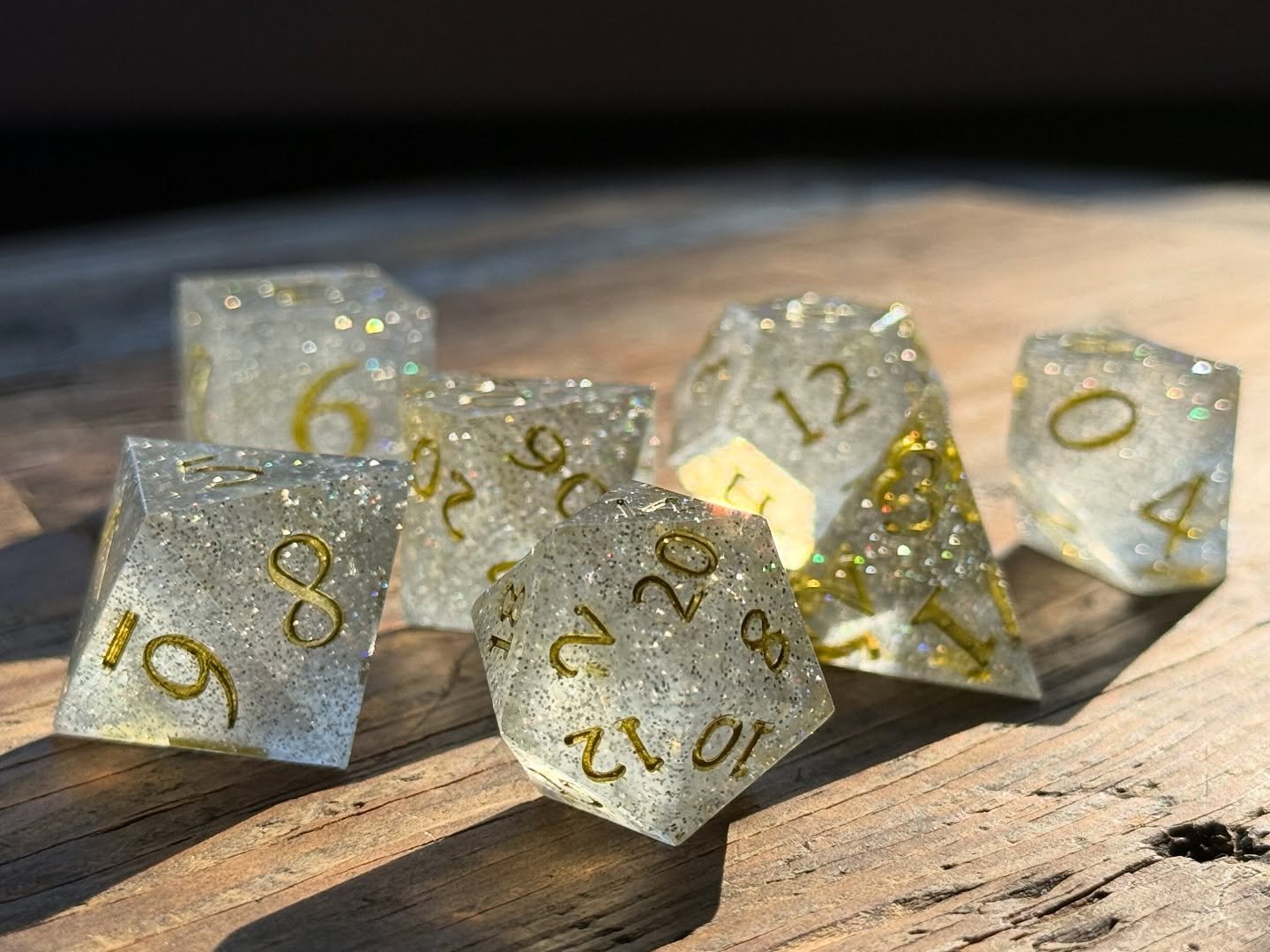 Powered by glitter~ ✨
Nat 20&rsquo;s hit hardest when they sparkle. 💫

#dnddice #ttrpgdice #dicegoblin #rollforinitiative #criticalroll #nat20 #tabletopgames #dnd5e #dicehoard #resindice #dicecollector #dndcommunity #clickyclackmathrocks #glittercri