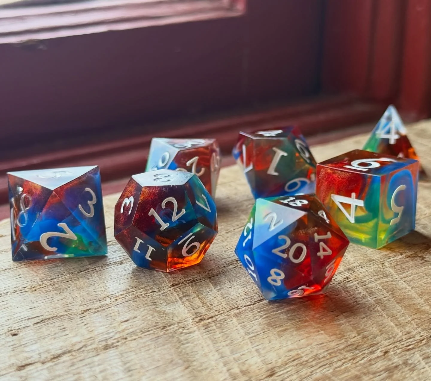 Broke out the good ol&rsquo; Subaru and trekked up to @ponycoffeetulsa before the snow got too bad to get these colorful guys painted up and ready to go for Tulsa Gaming Con on 2/27-3/1 at the Tulsa Convention Center! Who am I gonna see there? 👀 👾
