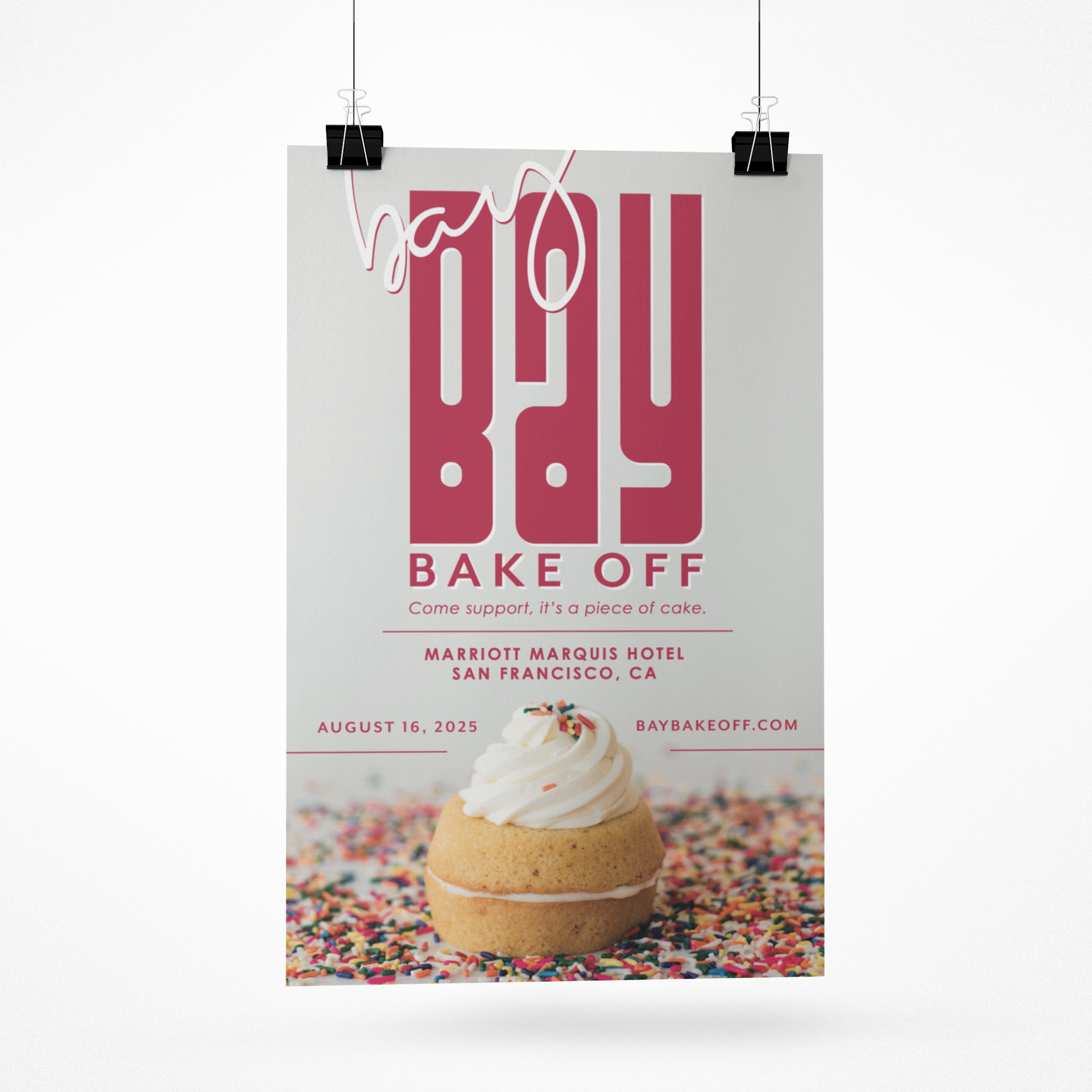 Cupcake Poster Design and Photography