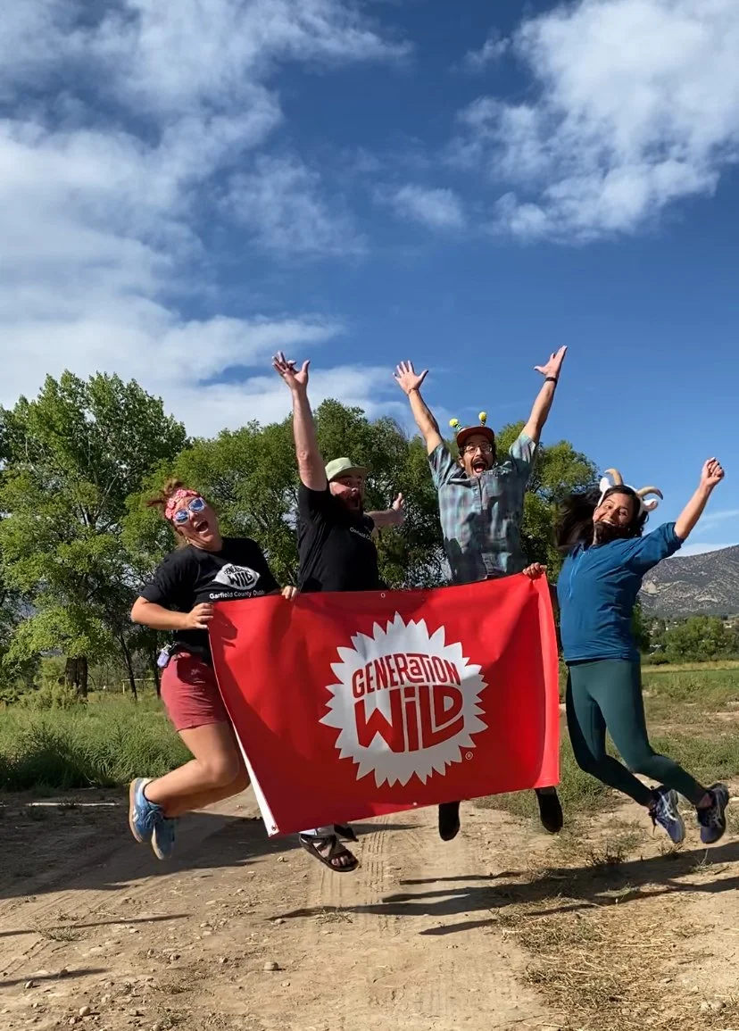 We're jumping for joy! Garfield County Outdoors is stoked to have been awarded another 5 years of funding from @greatoutdoorscolorado and @generationwildcolorado! This critical funding will ensure that we can continue to provide meaningful outdoor ex