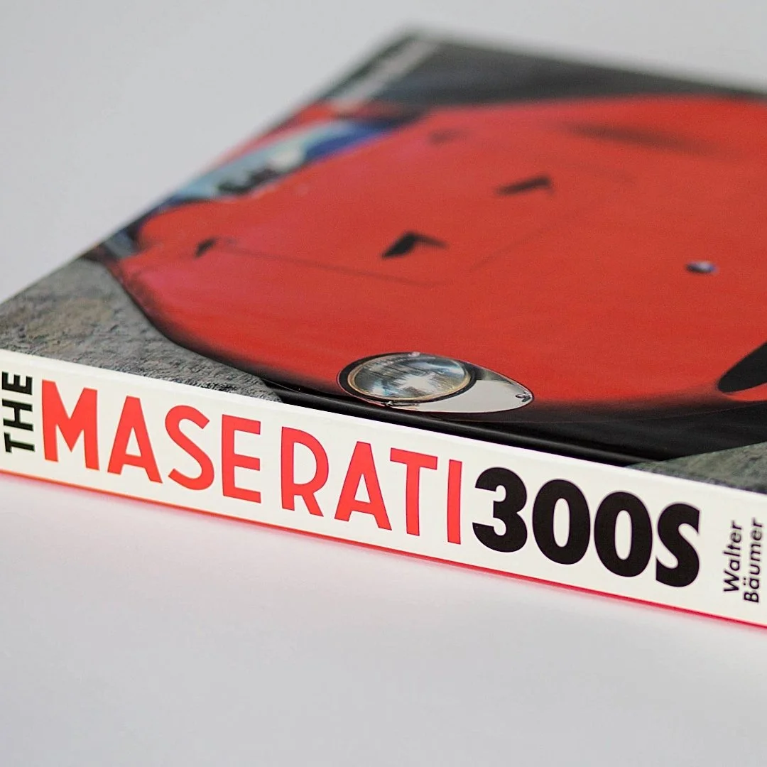 Back in 2008 we designed this book on the Maserati 300S with Walter B&auml;umer. One of our favourites of that time. I believe most classic car enthusiasts have a copy on their book shelf! 📕

Since then we have produced many, very high quality books