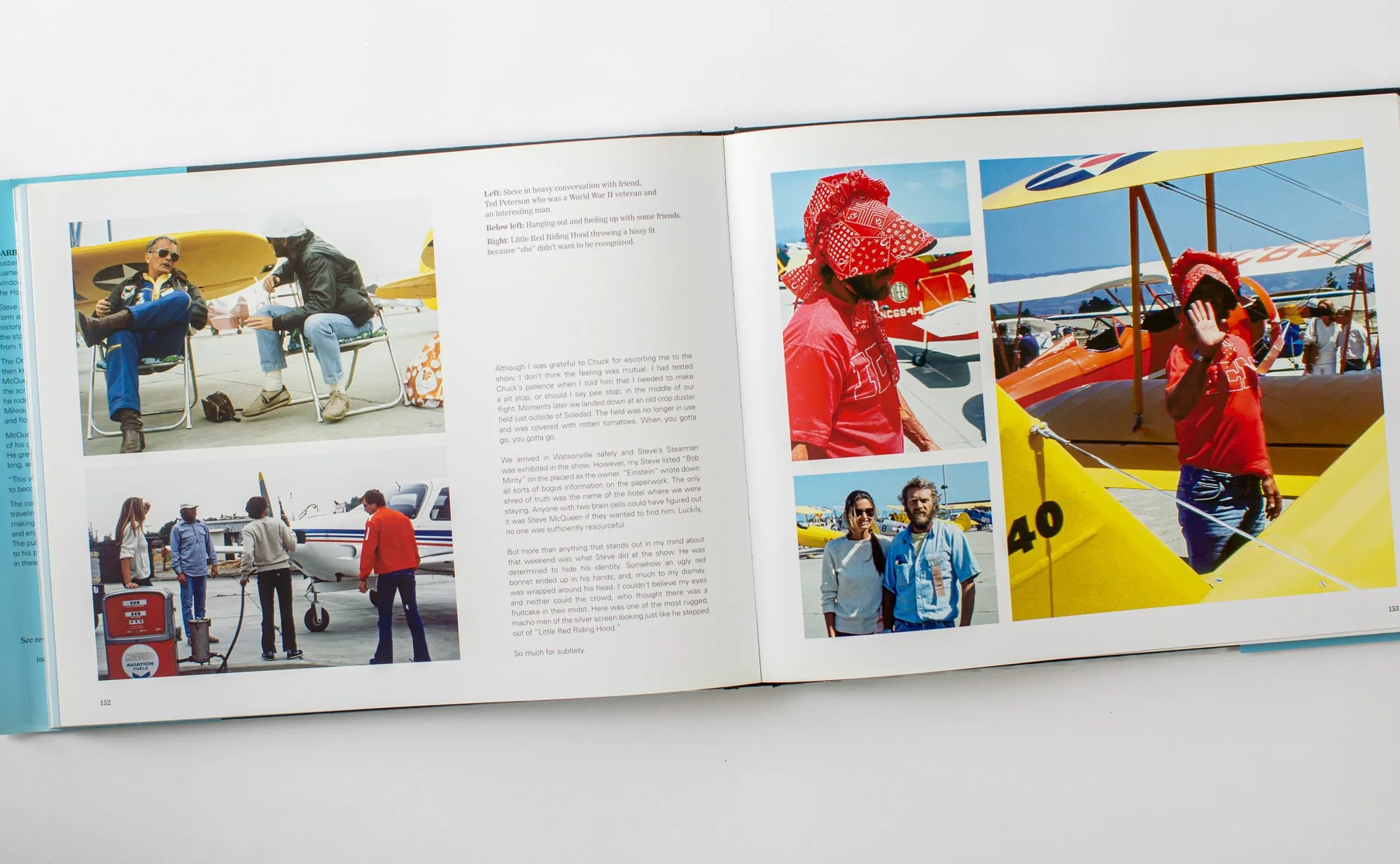 Steve McQueen. The Last Mile book by Barbara McQueen and Marshall Terrill. Bespoke book designed by Motion Ltd