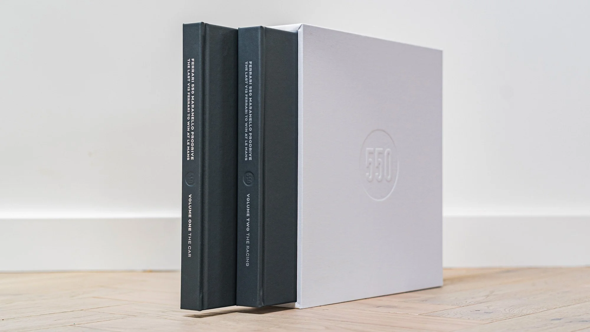 High quality coffee table car book. Bespoke book designed by Motion Ltd