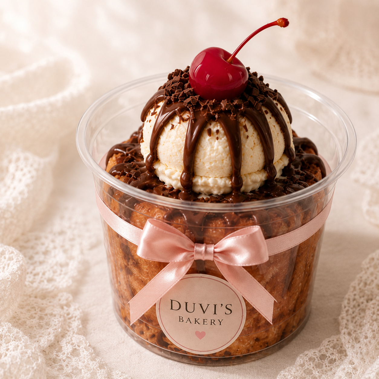 Sundae in a Roll
