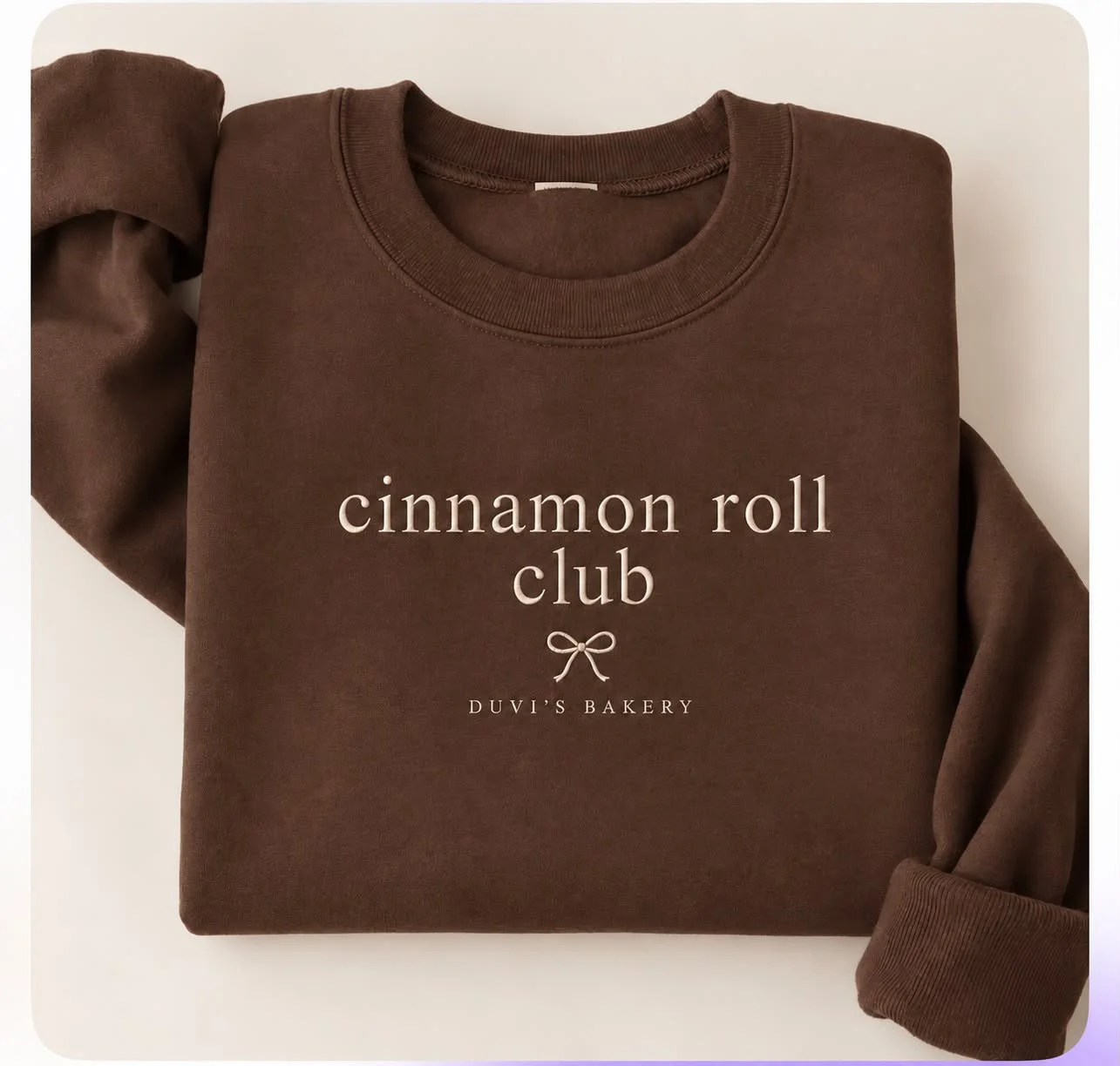 Cinnamon Roll Club Sweatshirt