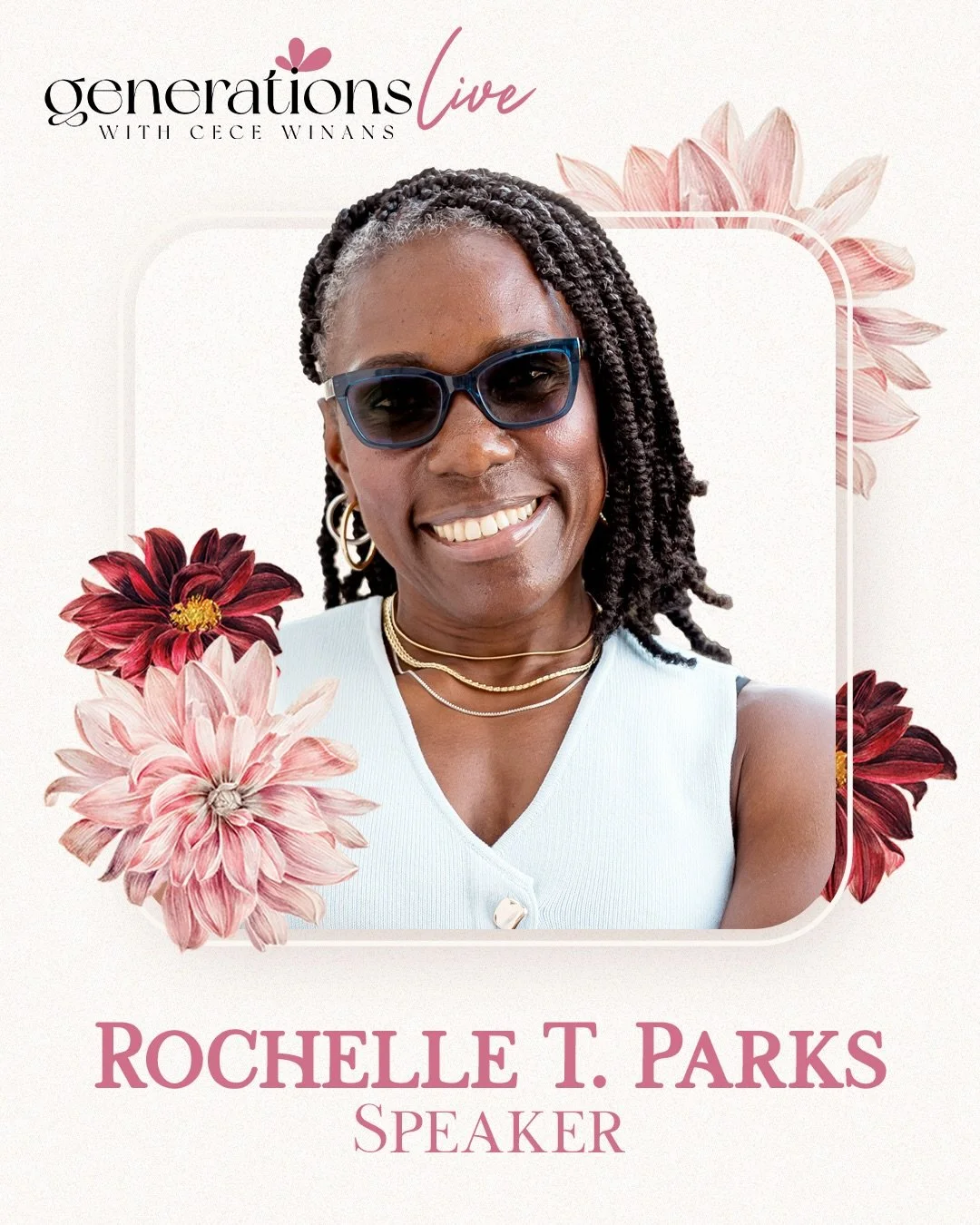 We&rsquo;re excited to welcome @rochelletparks back to Generations LIVE &rsquo;26! 🙌🏾

A 30-year Army veteran turned wellness leader, she transformed her family&rsquo;s health and turned that journey into a mission to empower others. Through her pr