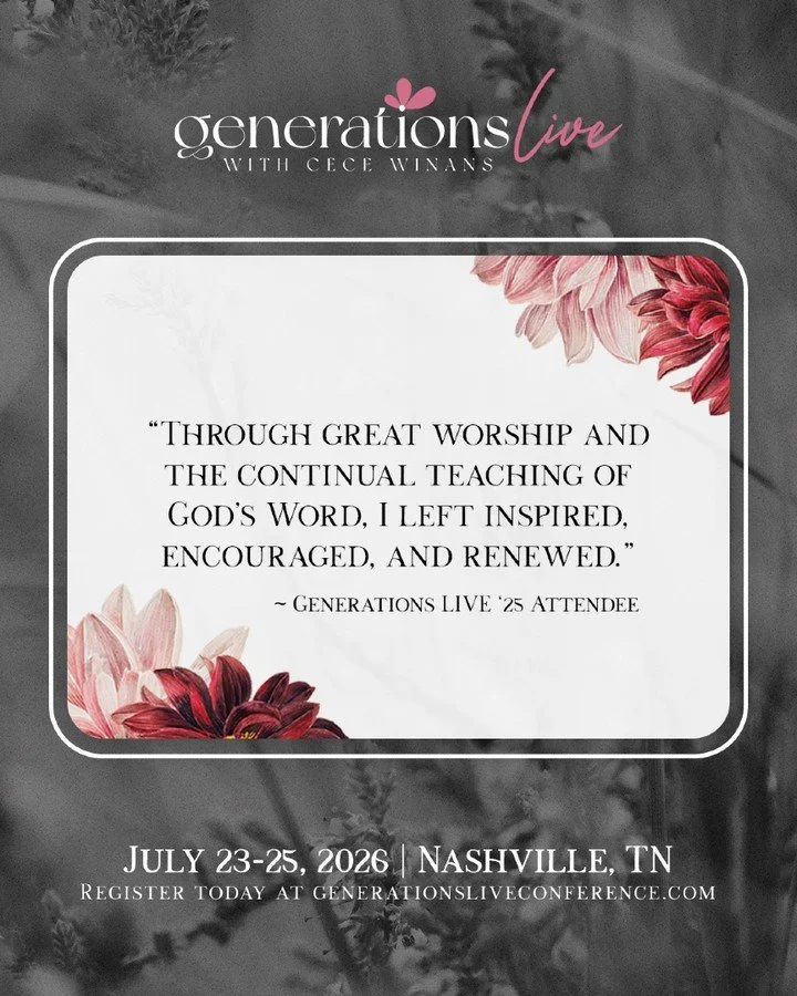 There's something special about gathering together to worship, learn, and grow in faith. 💕

We're thankful for every woman who was part of Generations LIVE 2025 and look forward to welcoming women from every generation this July! #GenLIVE26