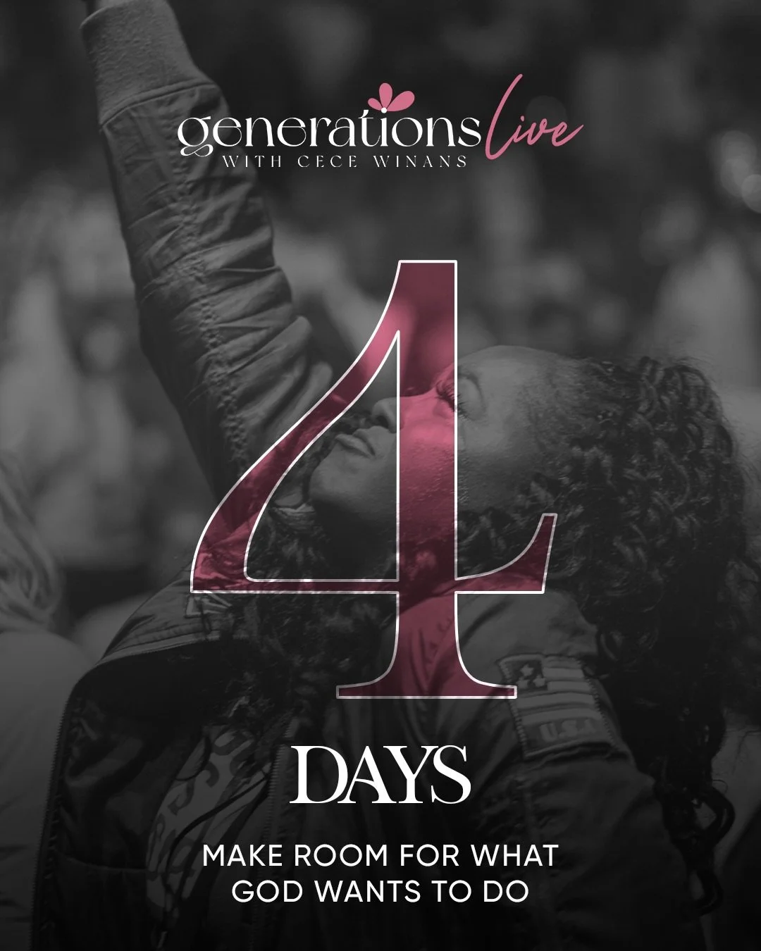 4 days until #GenLIVE26! 💕

As we continue continuing down to Generations LIVE 2026, take a moment today to pause and spend time with the Lord.