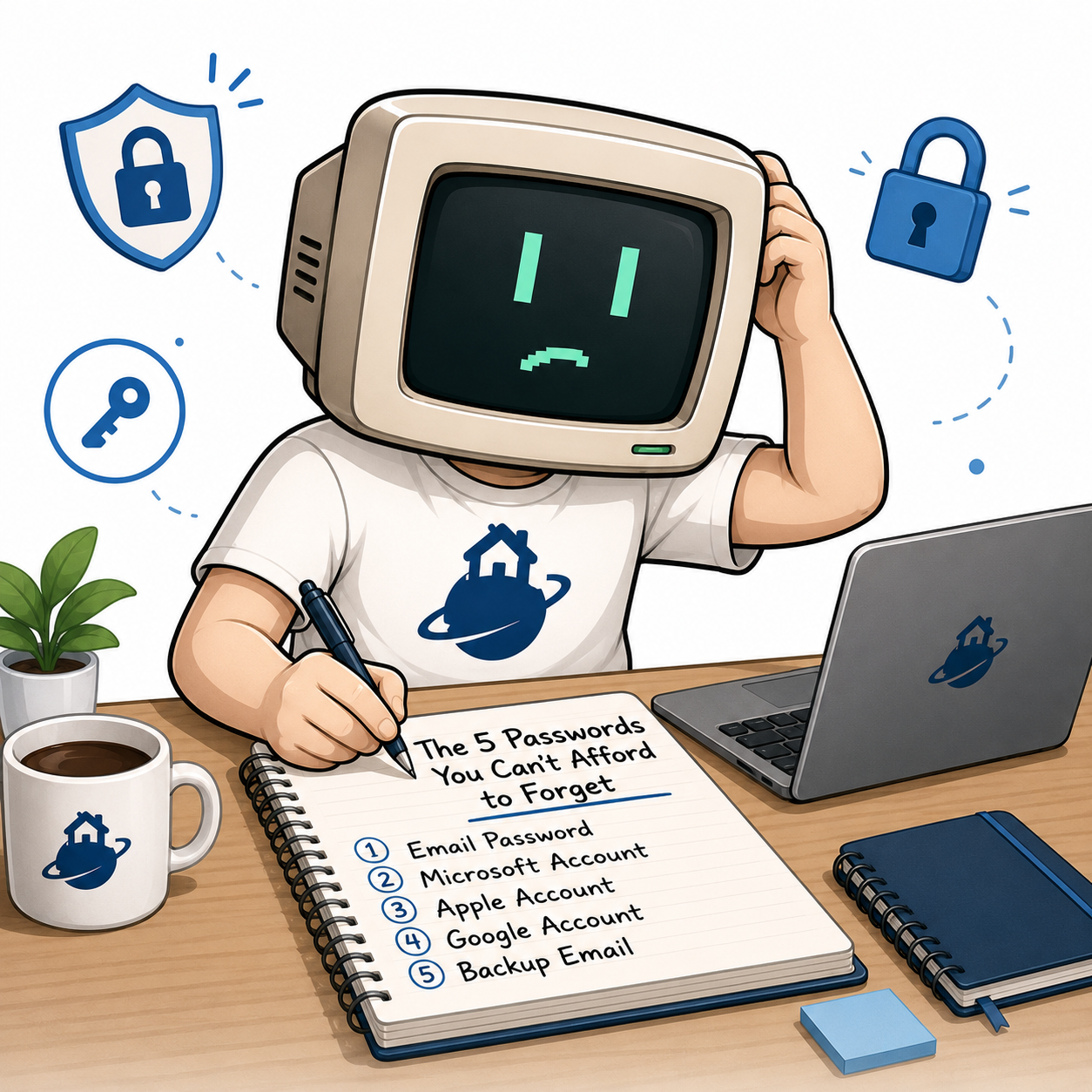 The 5 Passwords You Can't Afford to Forget