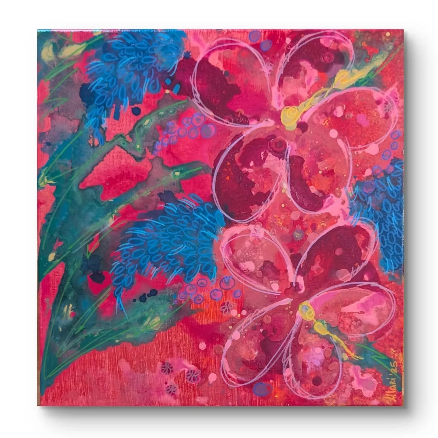 HIBISCUS 

Acrylic on canvas, 40x40. Munich, 2025.

Wishing to be on a tropical island, instead the rainy Munich. And you, where does this painting bring? Looking forward to hearing it in the comments 😊