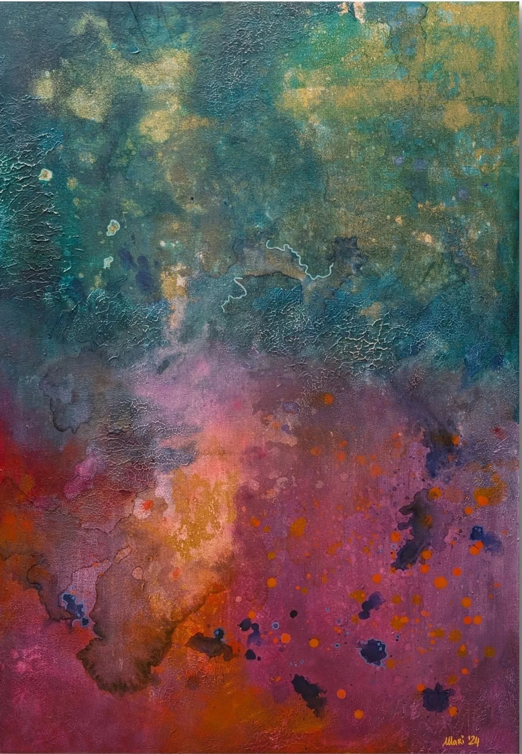 MB - Abstract Artist - Mariagiovanna Barresi | Explore Vibrant Abstract ...