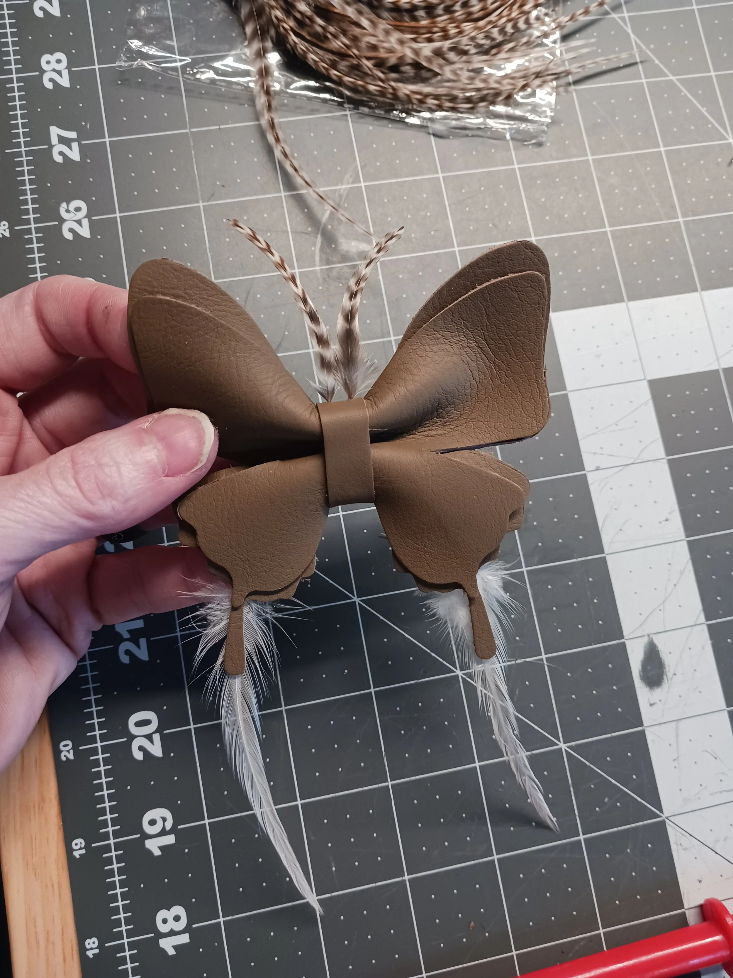 Moth Hair Clips